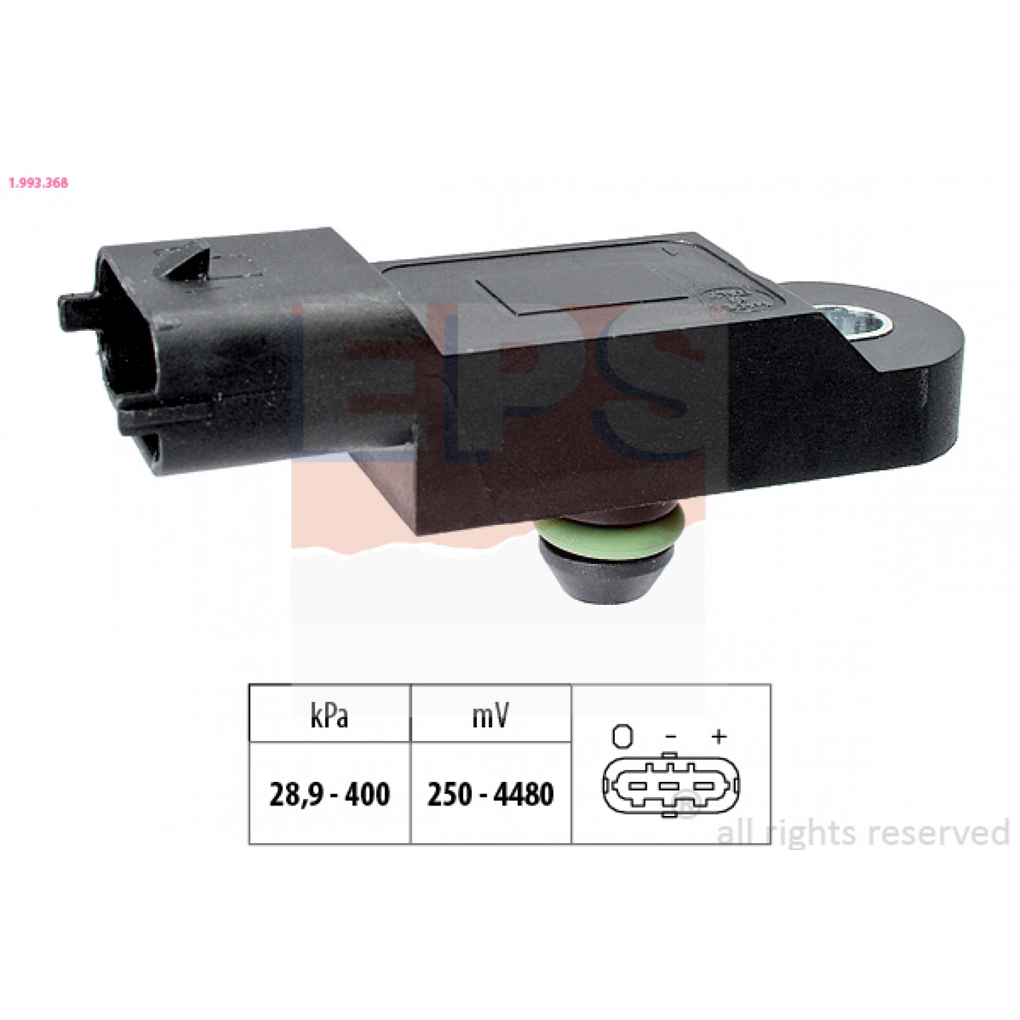 Sensor, ladetryk EPS 1.993.368