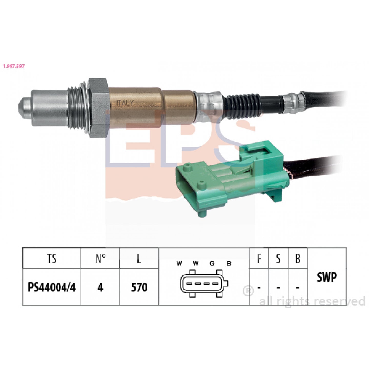 Lambda sonda EPS 1.997.597