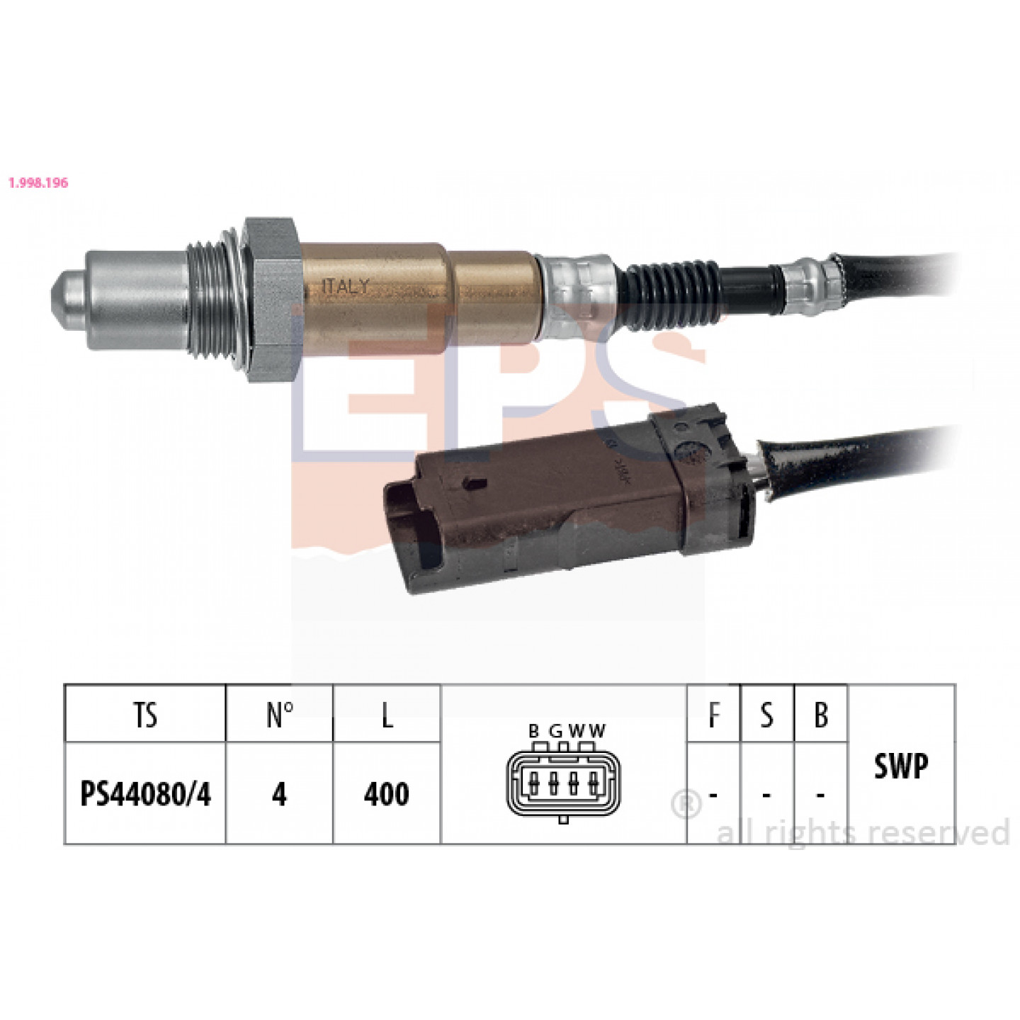 Lambda sonda EPS 1.998.196