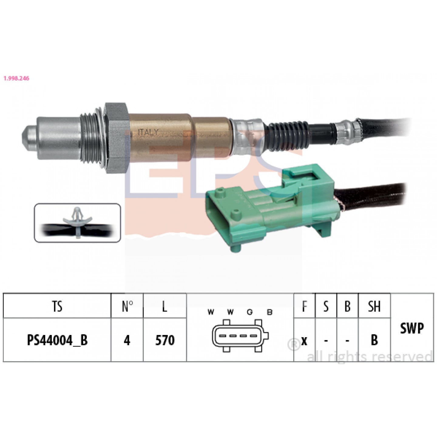 Lambda sonda EPS 1.998.246