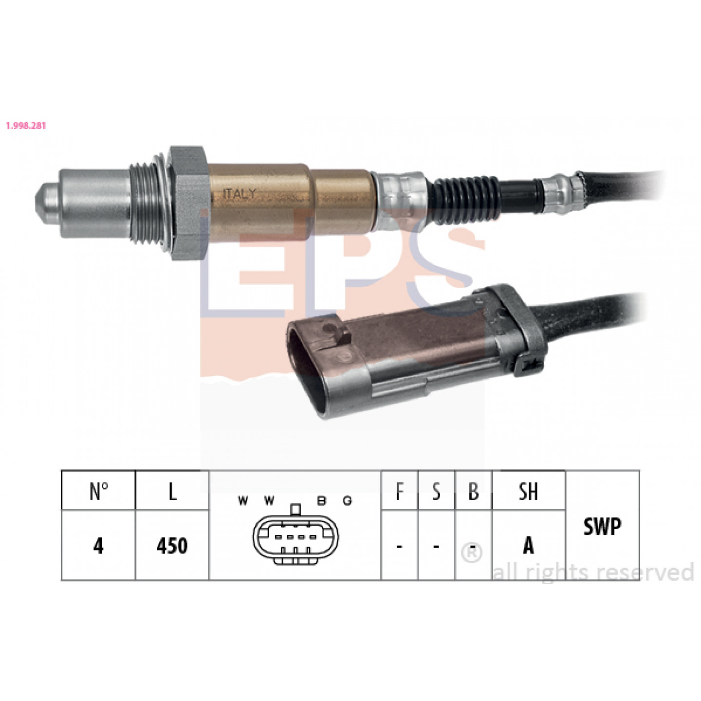 Lambda sonda EPS 1.998.281