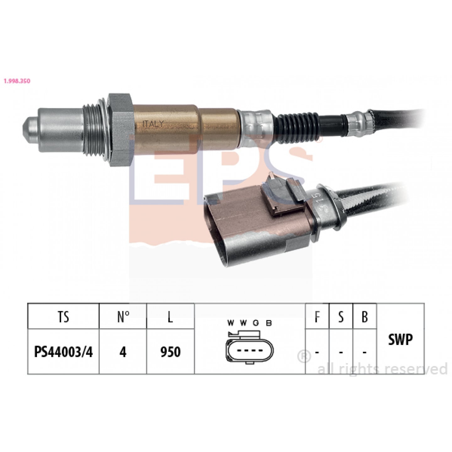 Lambda sonda EPS 1.998.350
