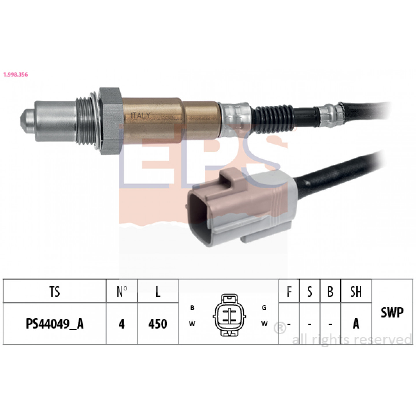 Lambda sonda EPS 1.998.356