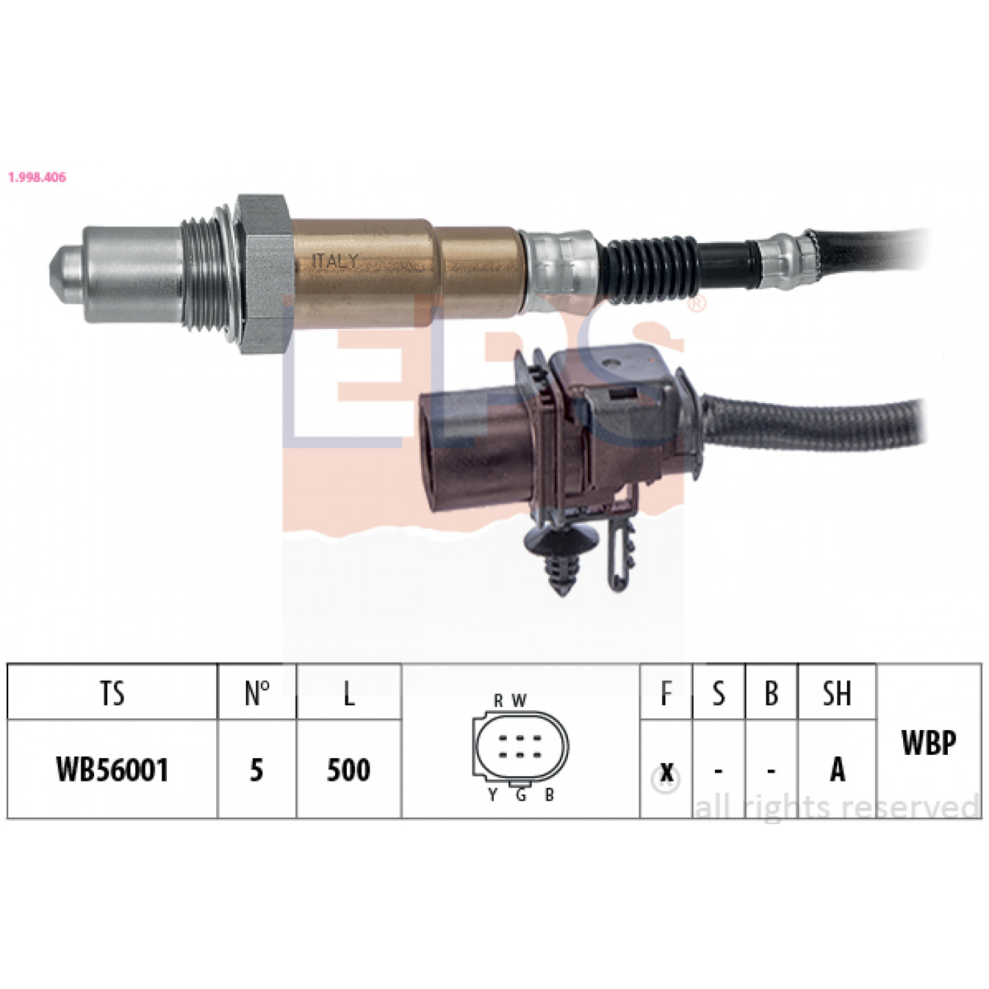 Lambda sonda EPS 1.998.406