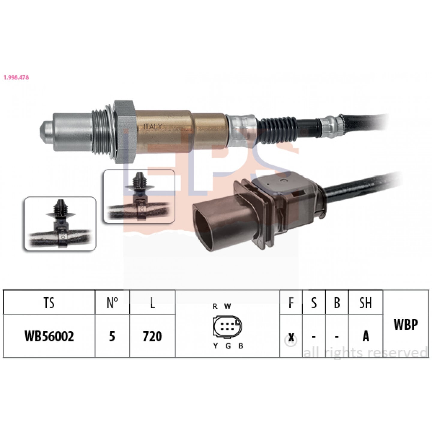 Lambda sonda EPS 1.998.478