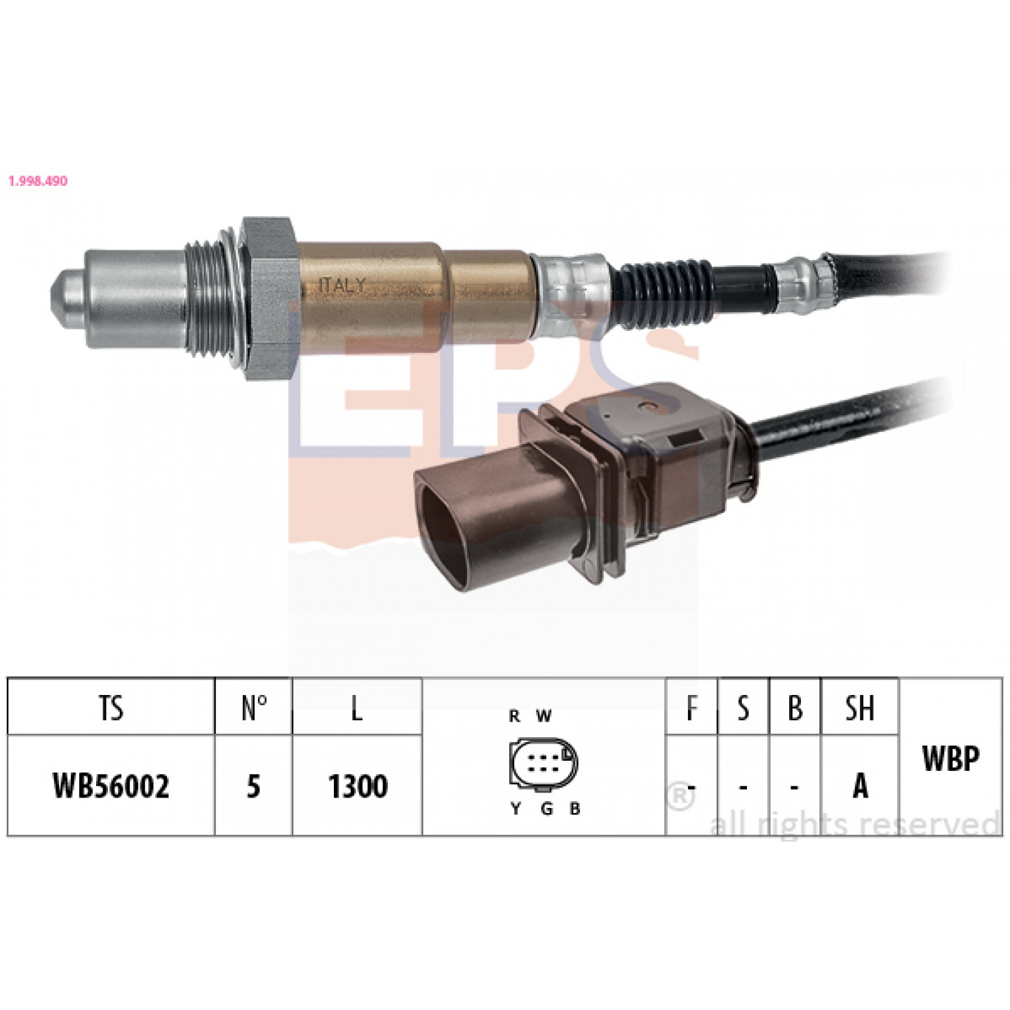 Lambda sonda EPS 1.998.490