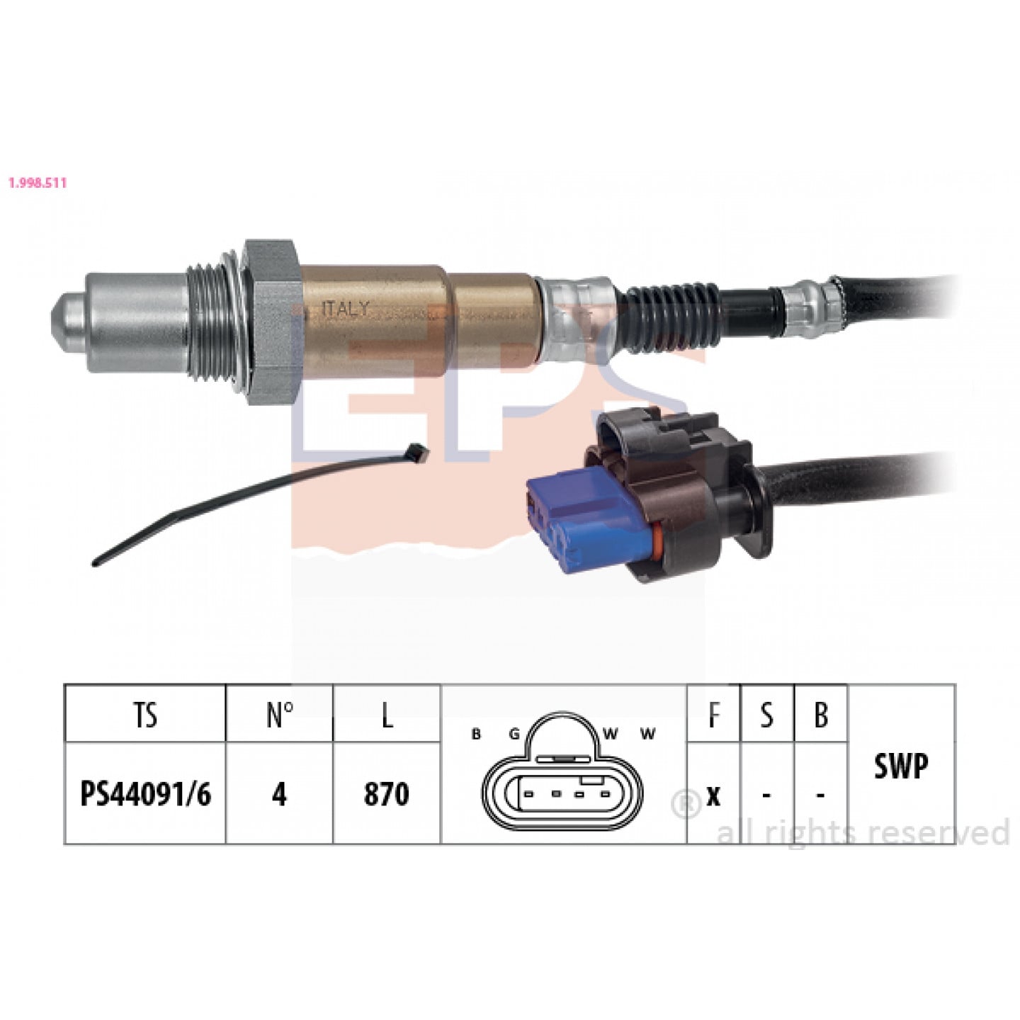 Lambda sonda EPS 1.998.511