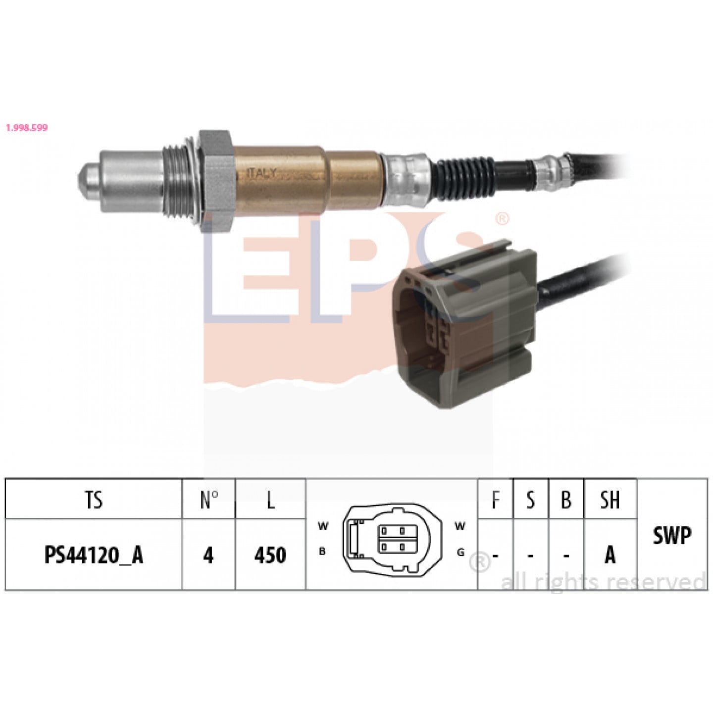 Lambda sonda EPS 1.998.599