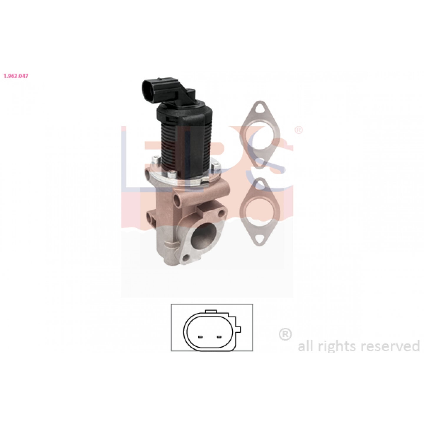 EGR-klep EPS 1.963.047