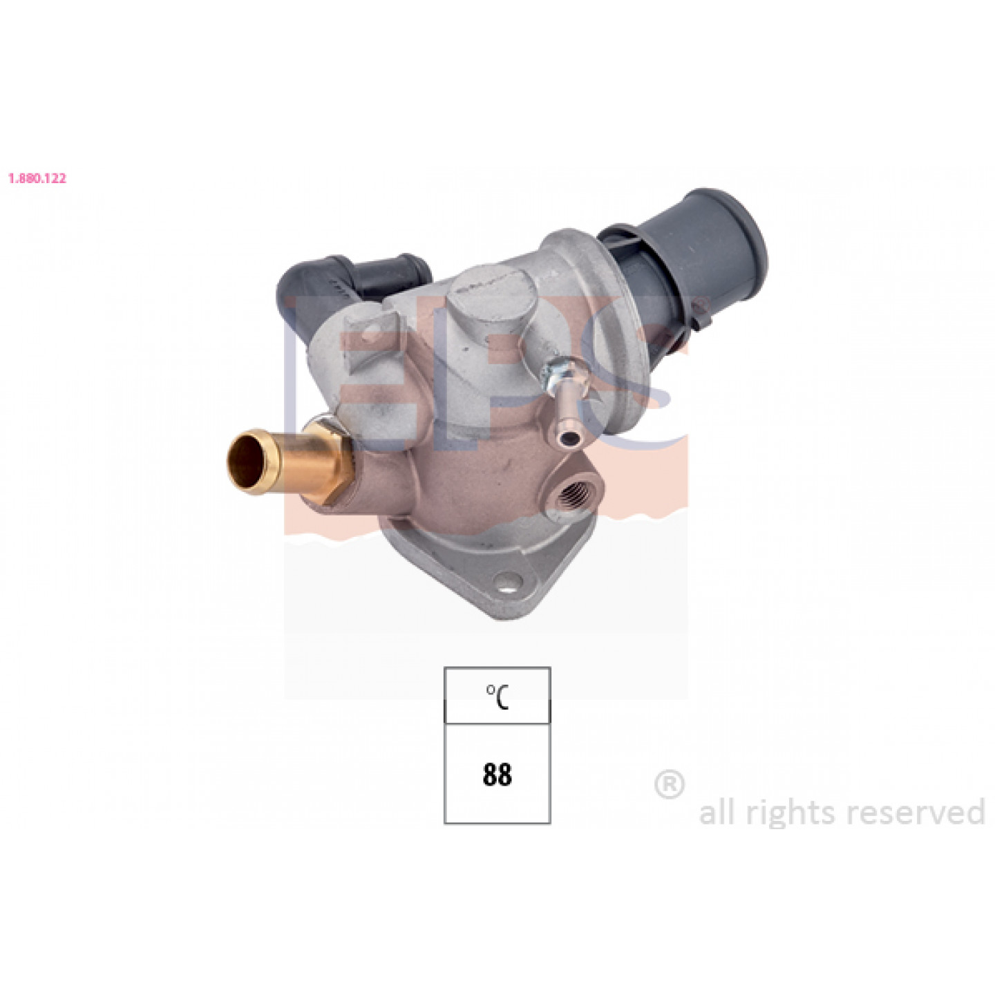 Thermostat, Kühlmittel EPS 1.880.122