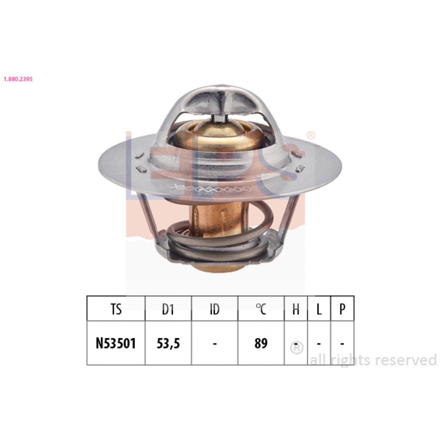 Thermostat, Kühlmittel EPS 1.880.239S