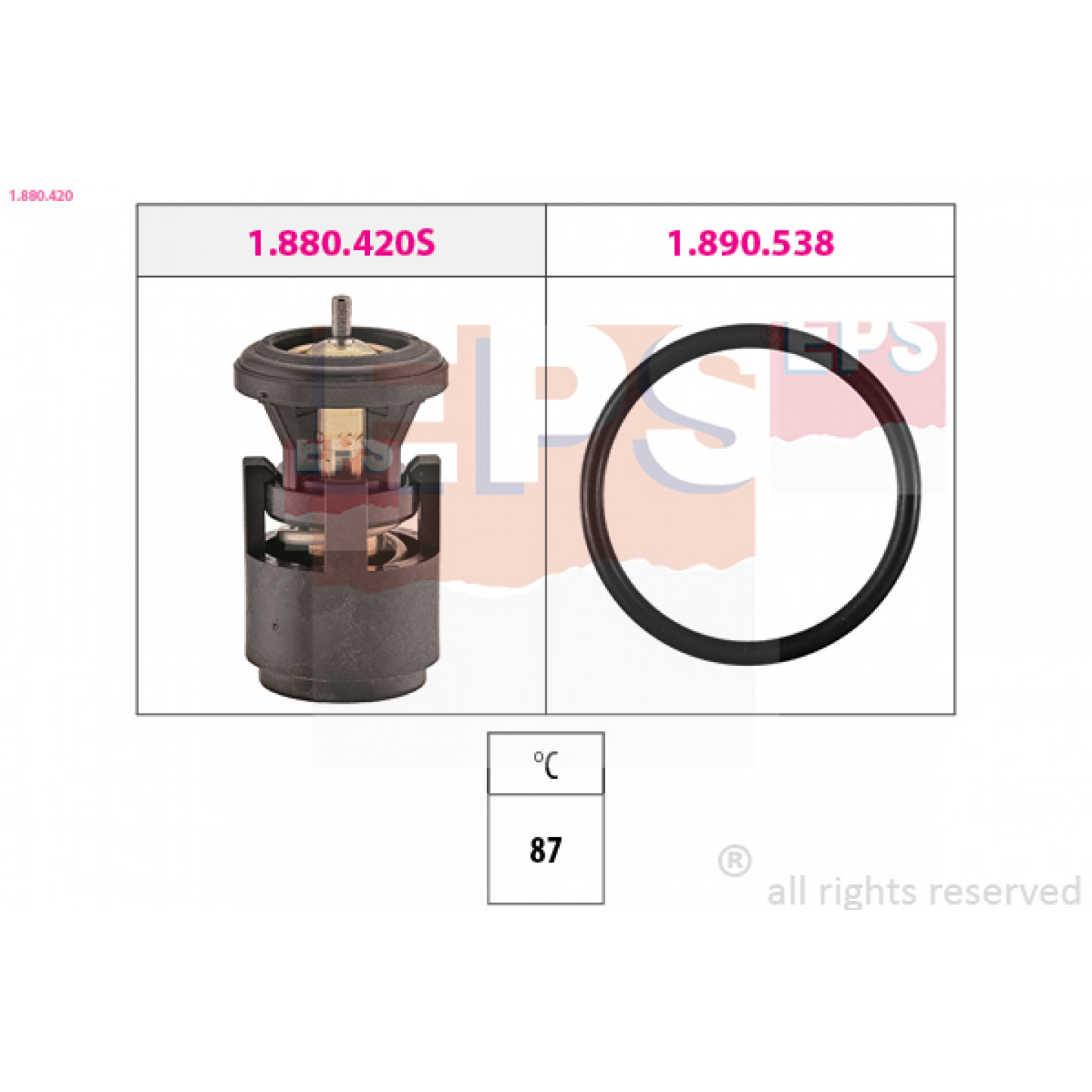 Thermostat, Kühlmittel EPS 1.880.420