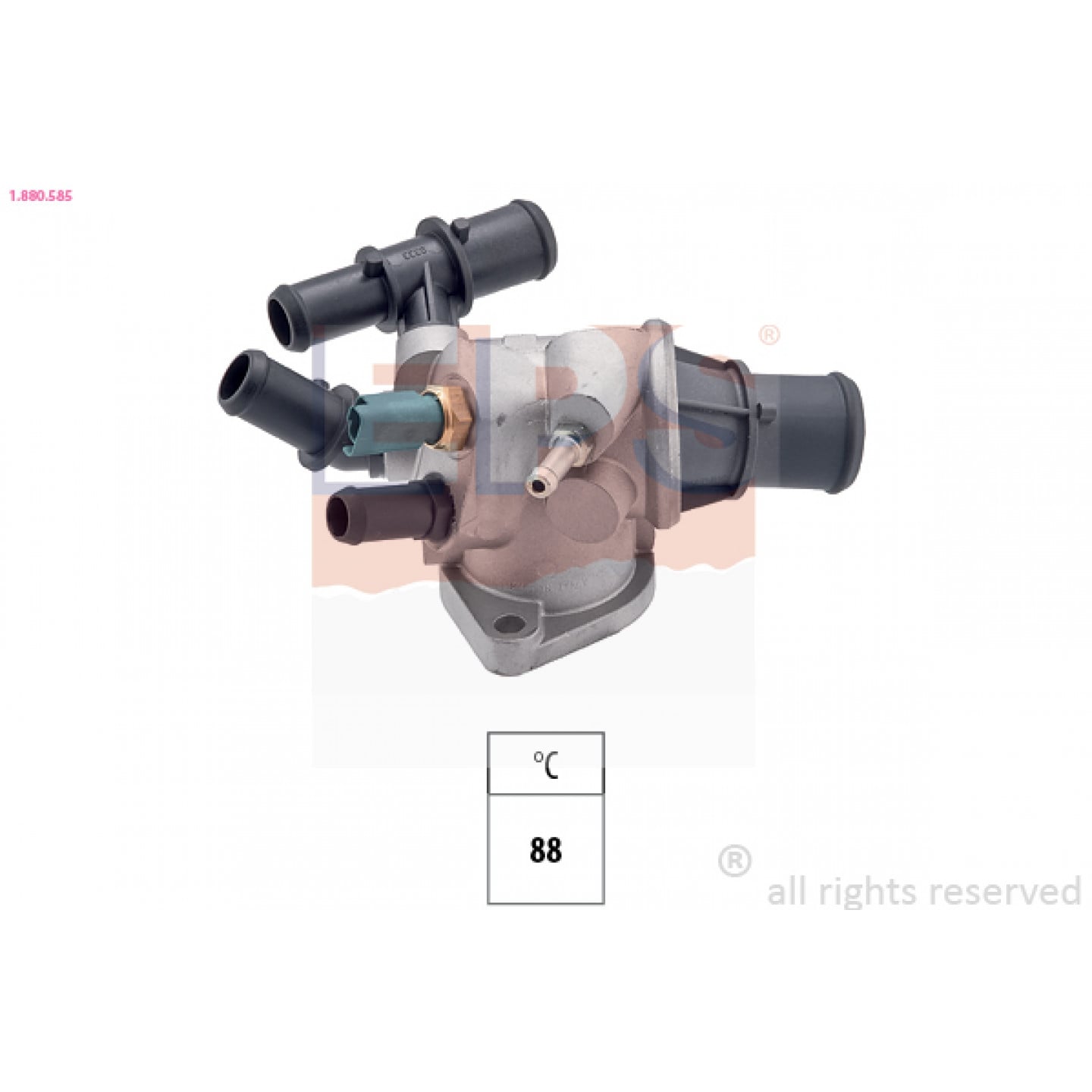 Thermostat, Kühlmittel EPS 1.880.585