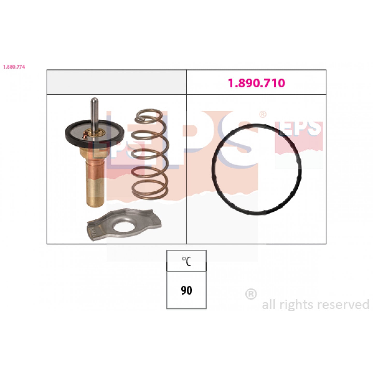 Termostat, środek chłodzący EPS 1.880.774