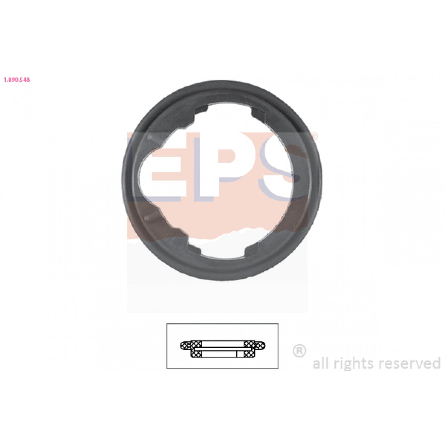 Dichtung, Thermostat EPS 1.890.548