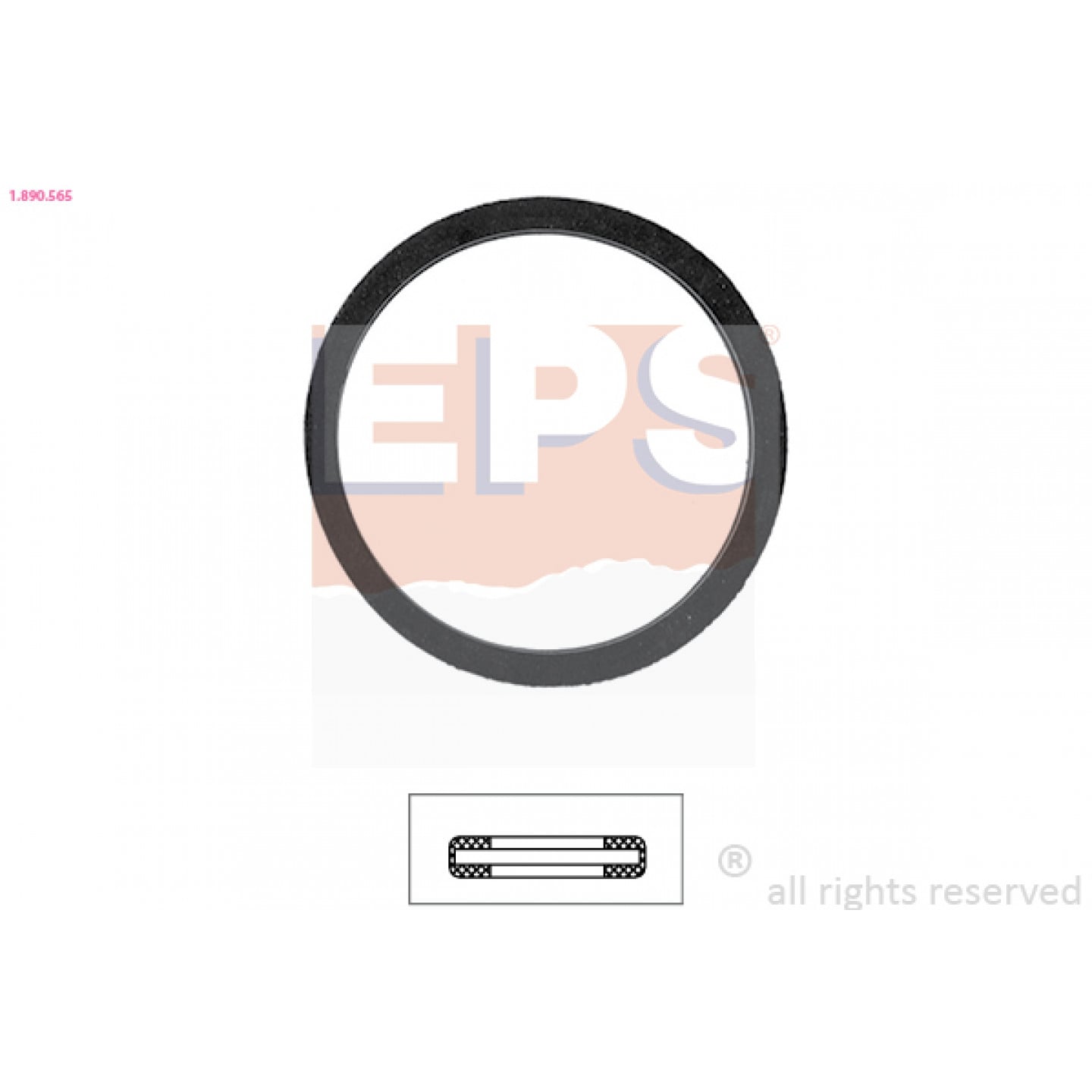 Dichtung, Thermostat EPS 1.890.565