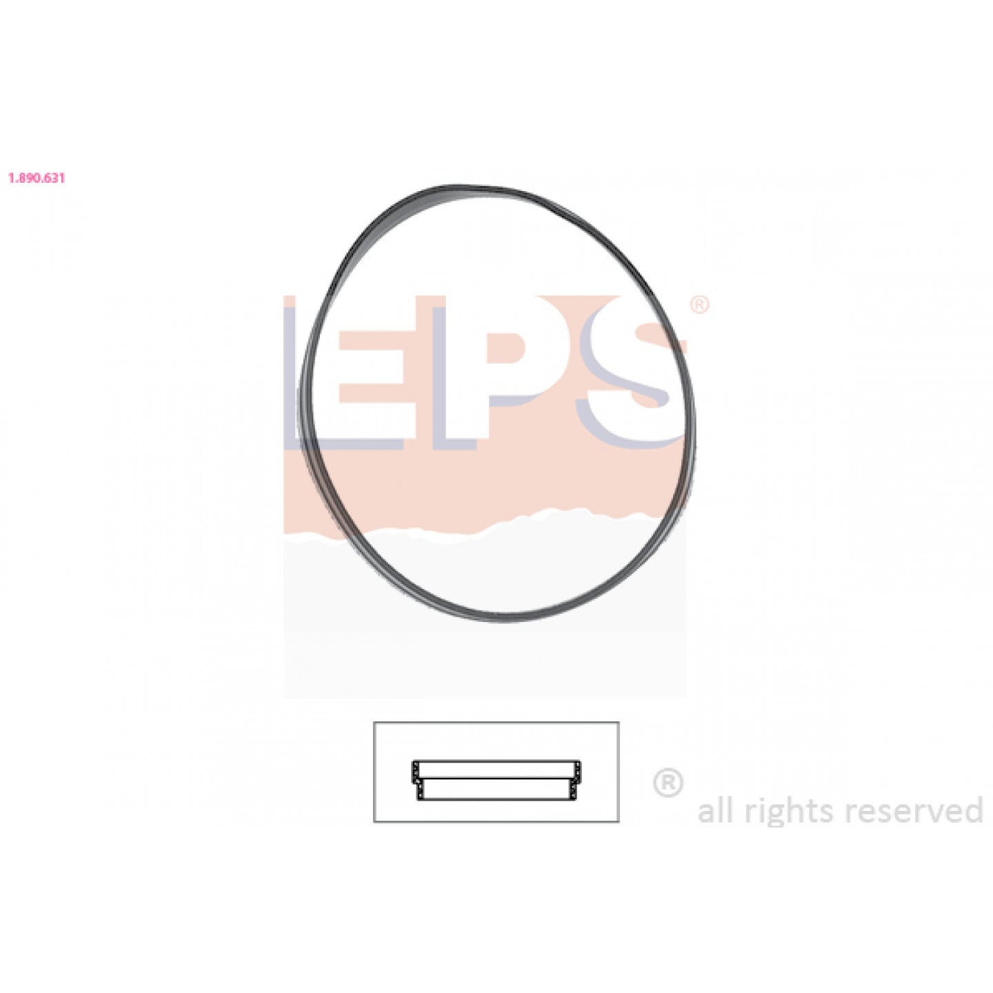 Dichtung, Thermostat EPS 1.890.631