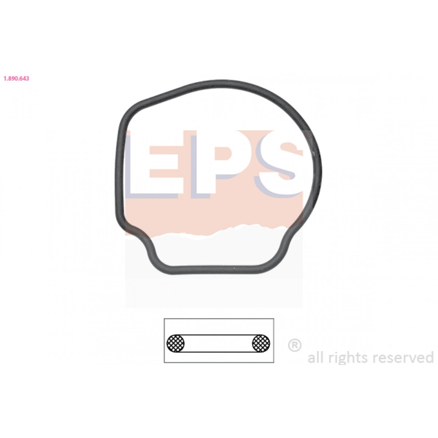 Dichtung, Thermostat EPS 1.890.643