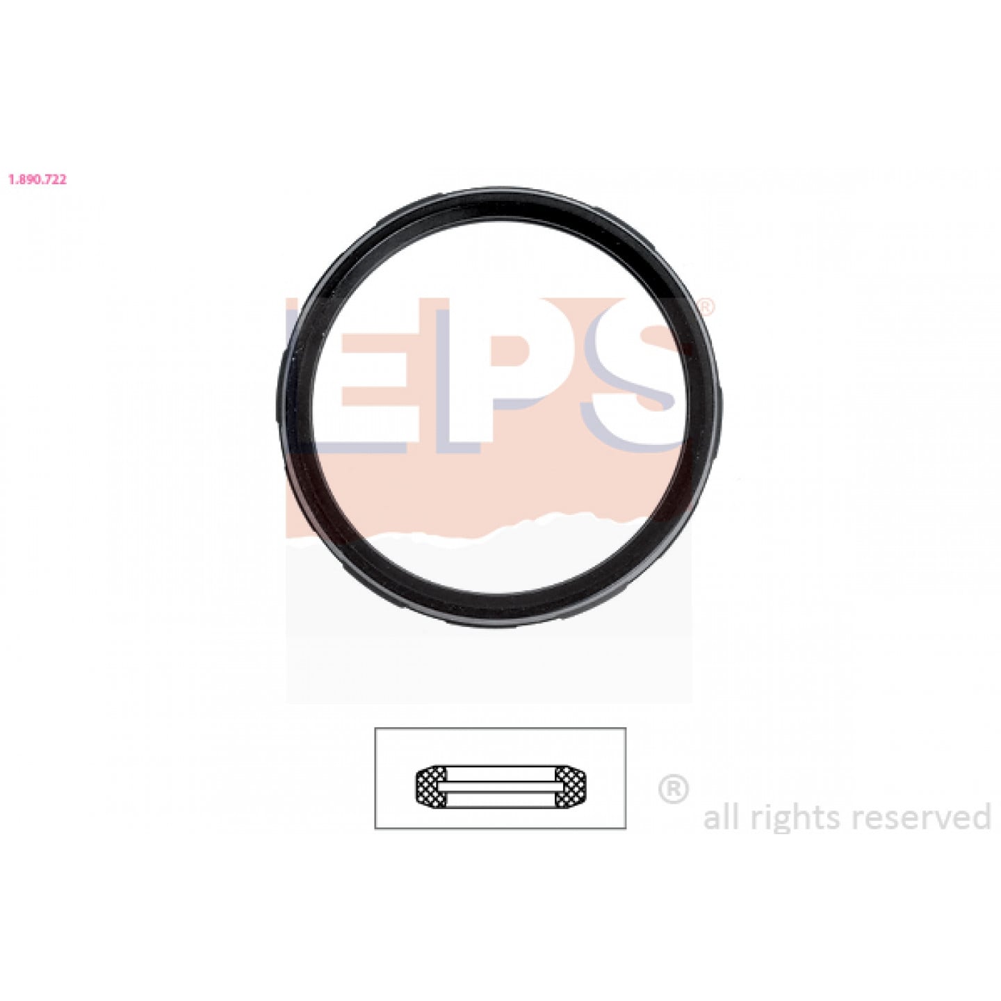 Dichtung, Thermostat EPS 1.890.722