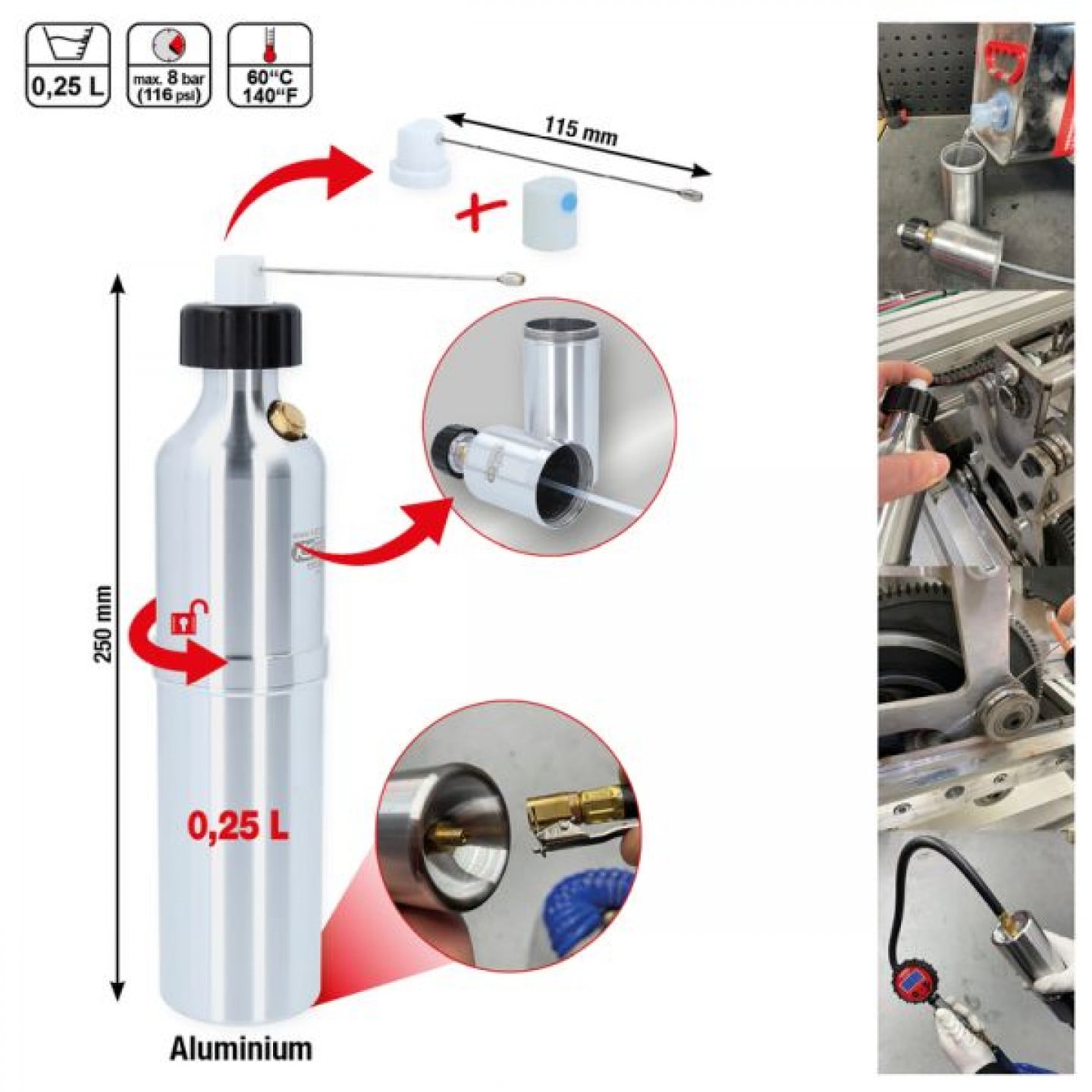 Univerzální stříkací láhev KS TOOLS 150.8272