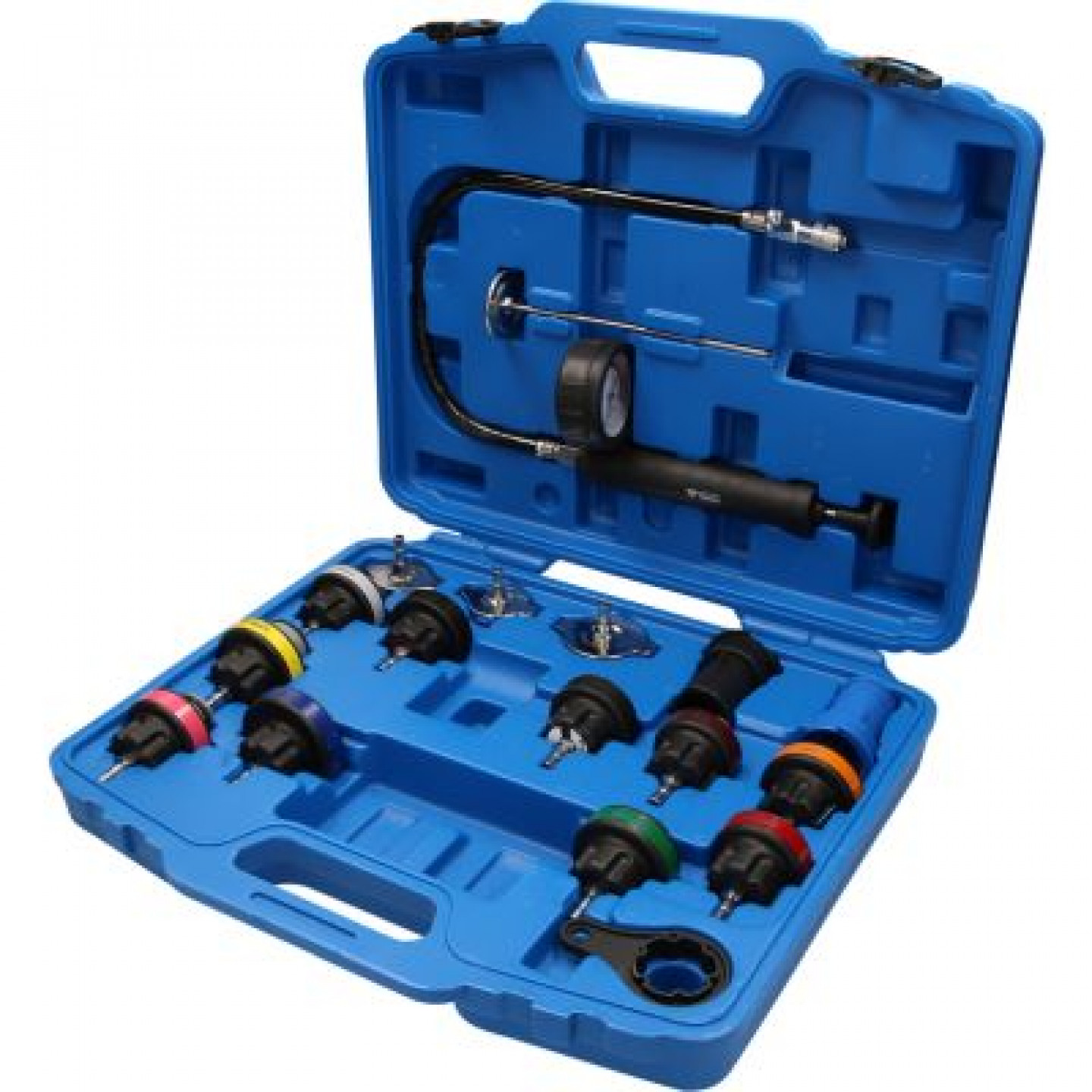 Aušinimo sistemos slėgio patikros komplektas KS TOOLS BT521200