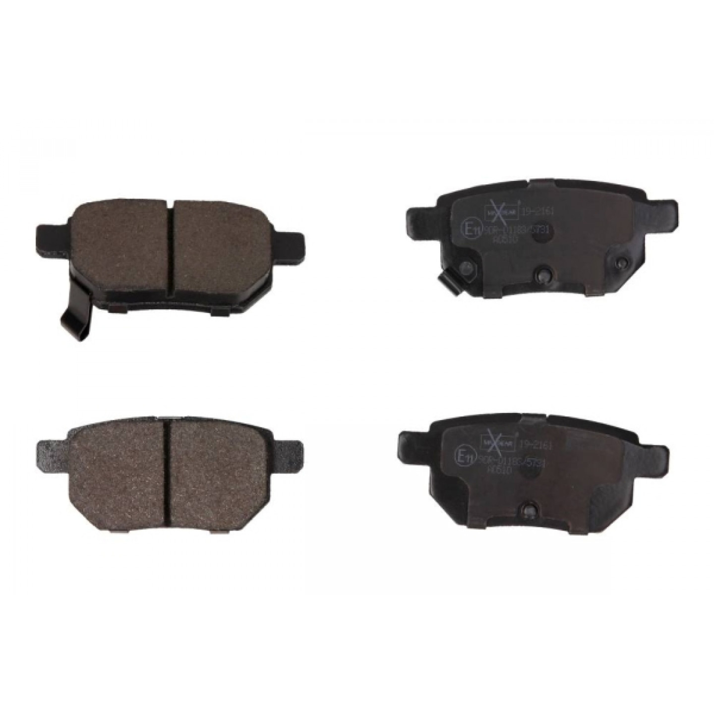 Bremsbelagsatz, Scheibenbremse MAXGEAR 19-2161