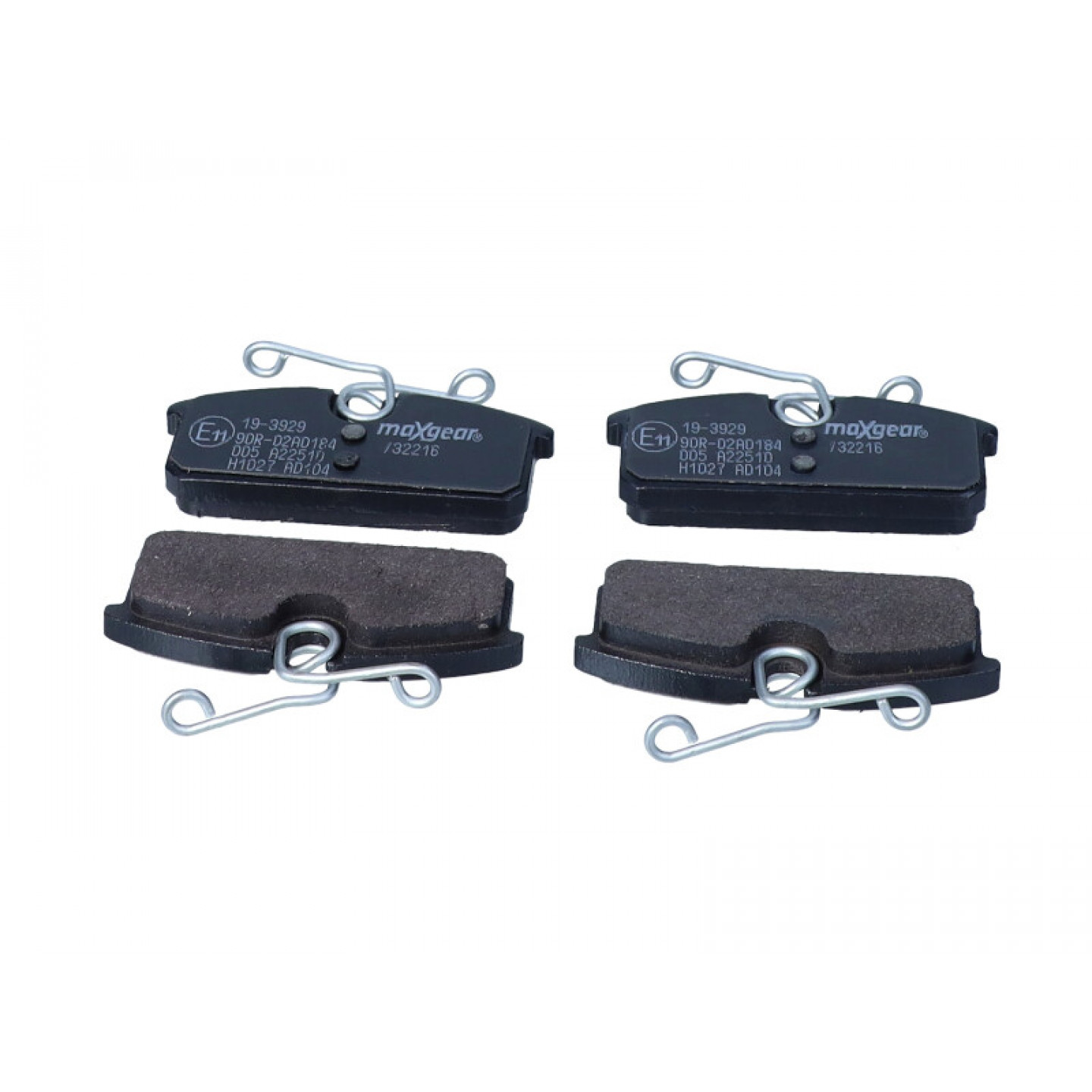 Bremseklodser MAXGEAR 19-3929