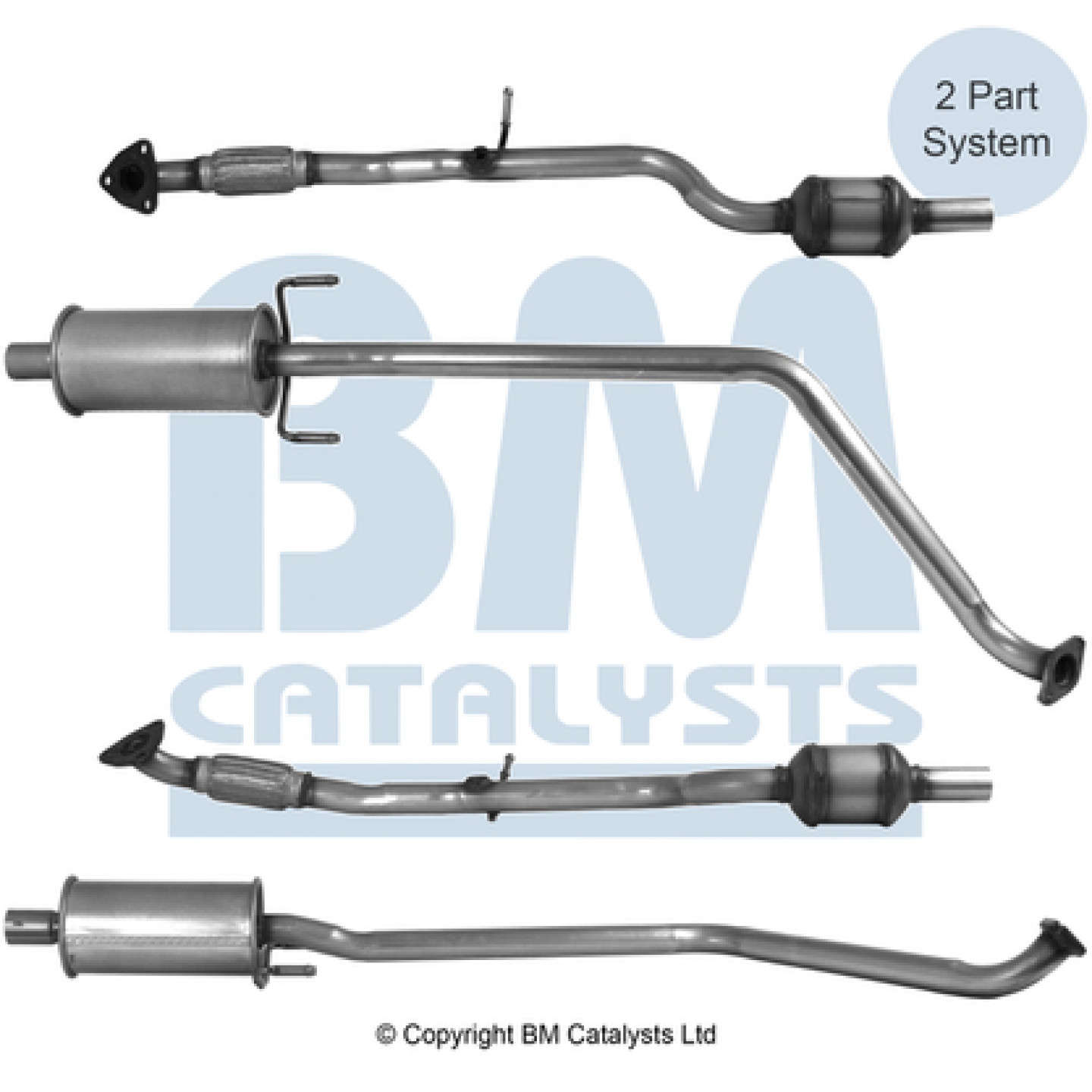 Convertidor catalítico BM CATALYSTS BM92961H