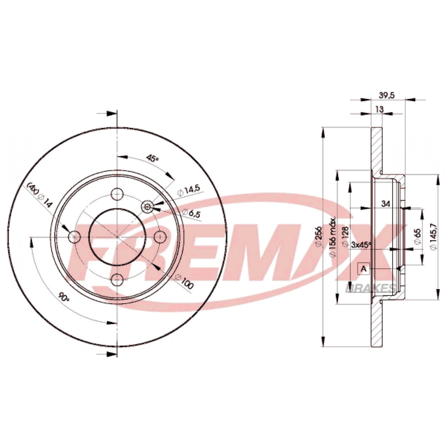 Bremsscheibe FREMAX BD-3392