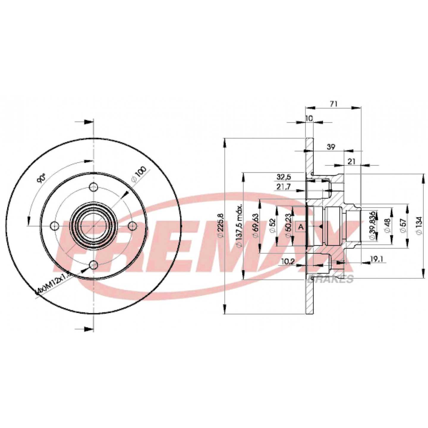 Bremsscheibe FREMAX BD-3393
