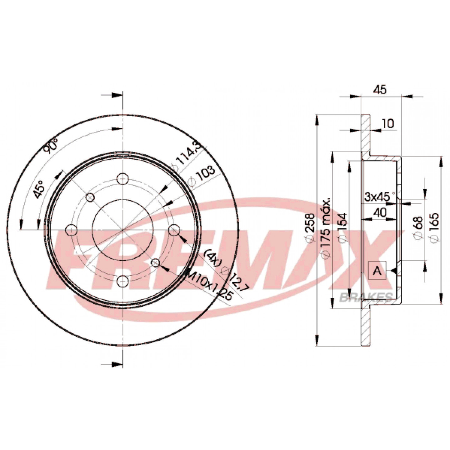Bremsscheibe FREMAX BD-9901