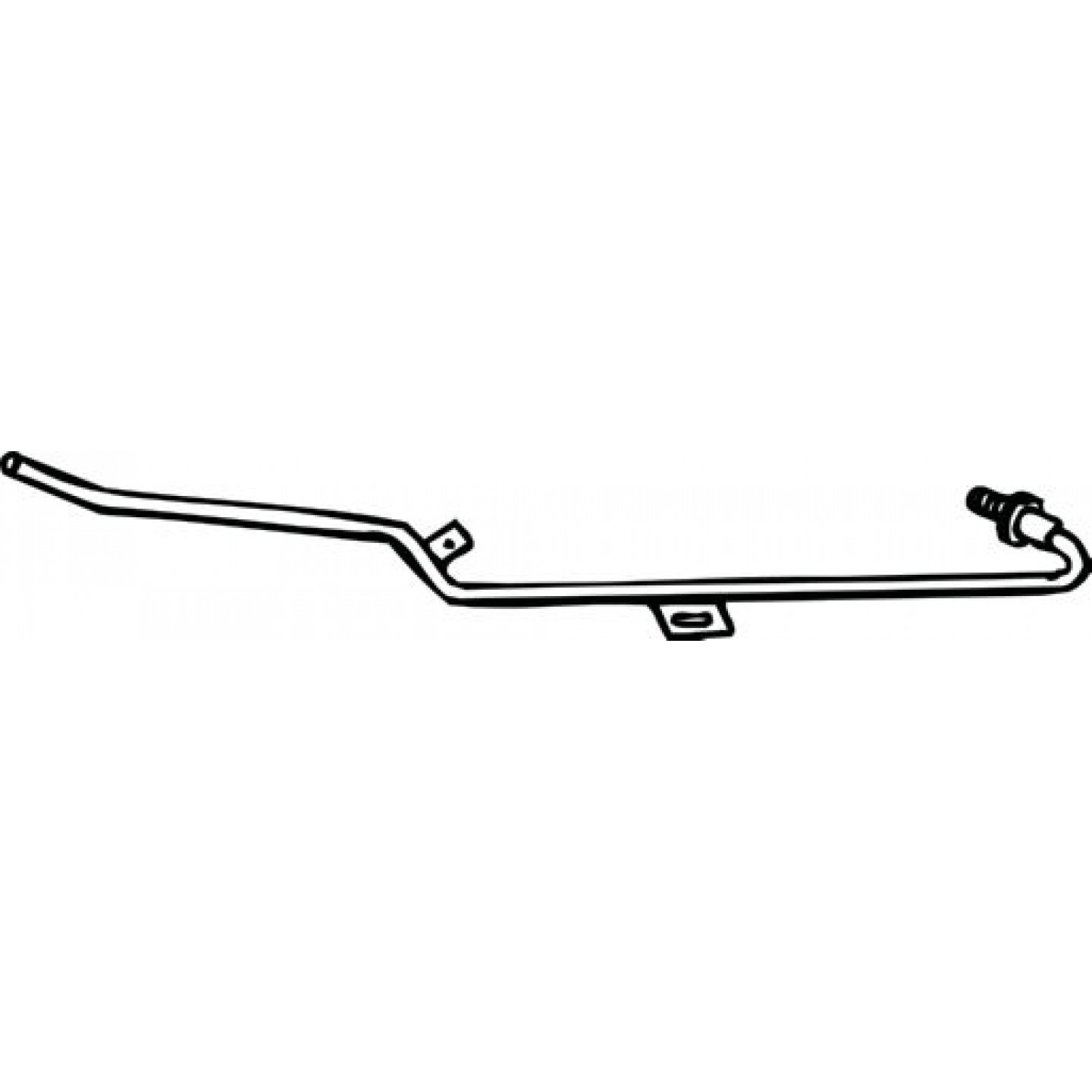 Trykslange, tryksensor (sod-/partikelfilter) BOSAL 000-072