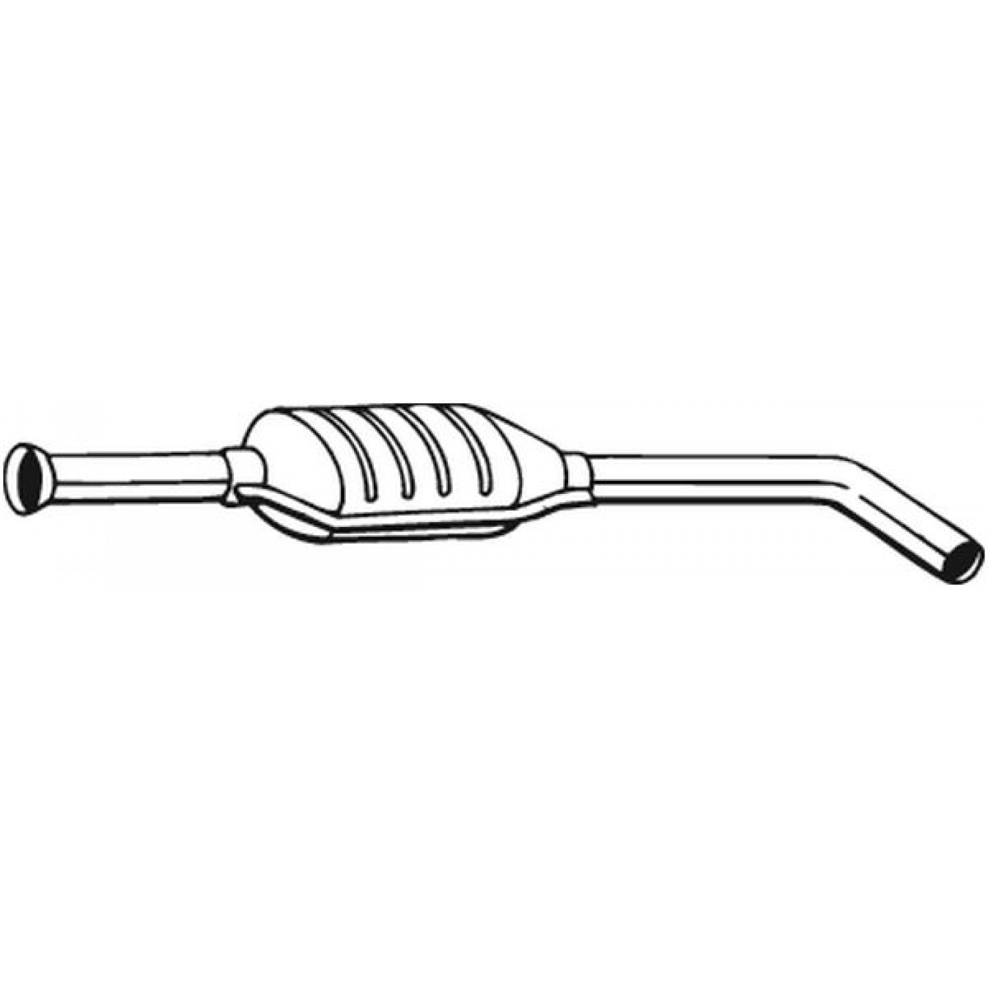 Mittelschalldämpfer BOSAL 200-305