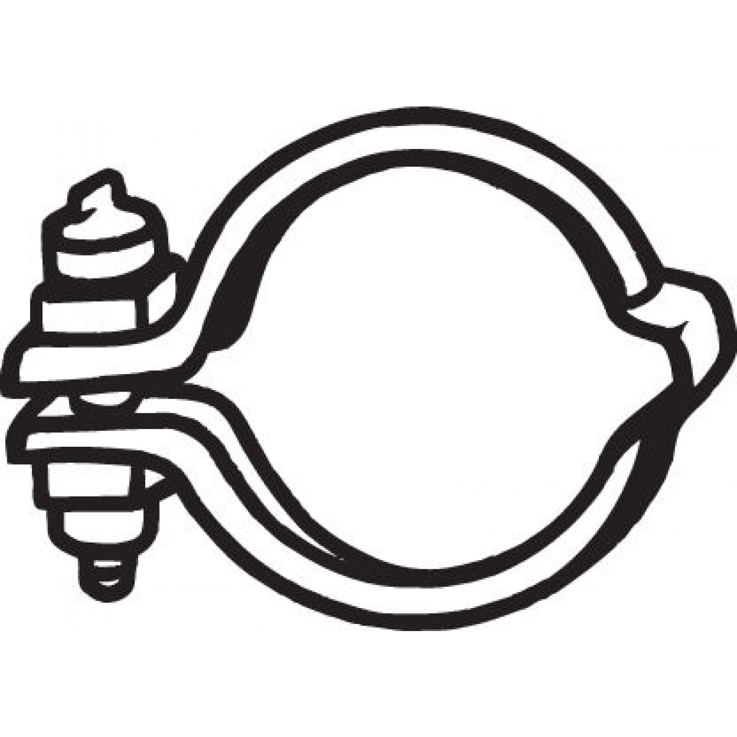 Svorka, výfukový systém BOSAL 254-030
