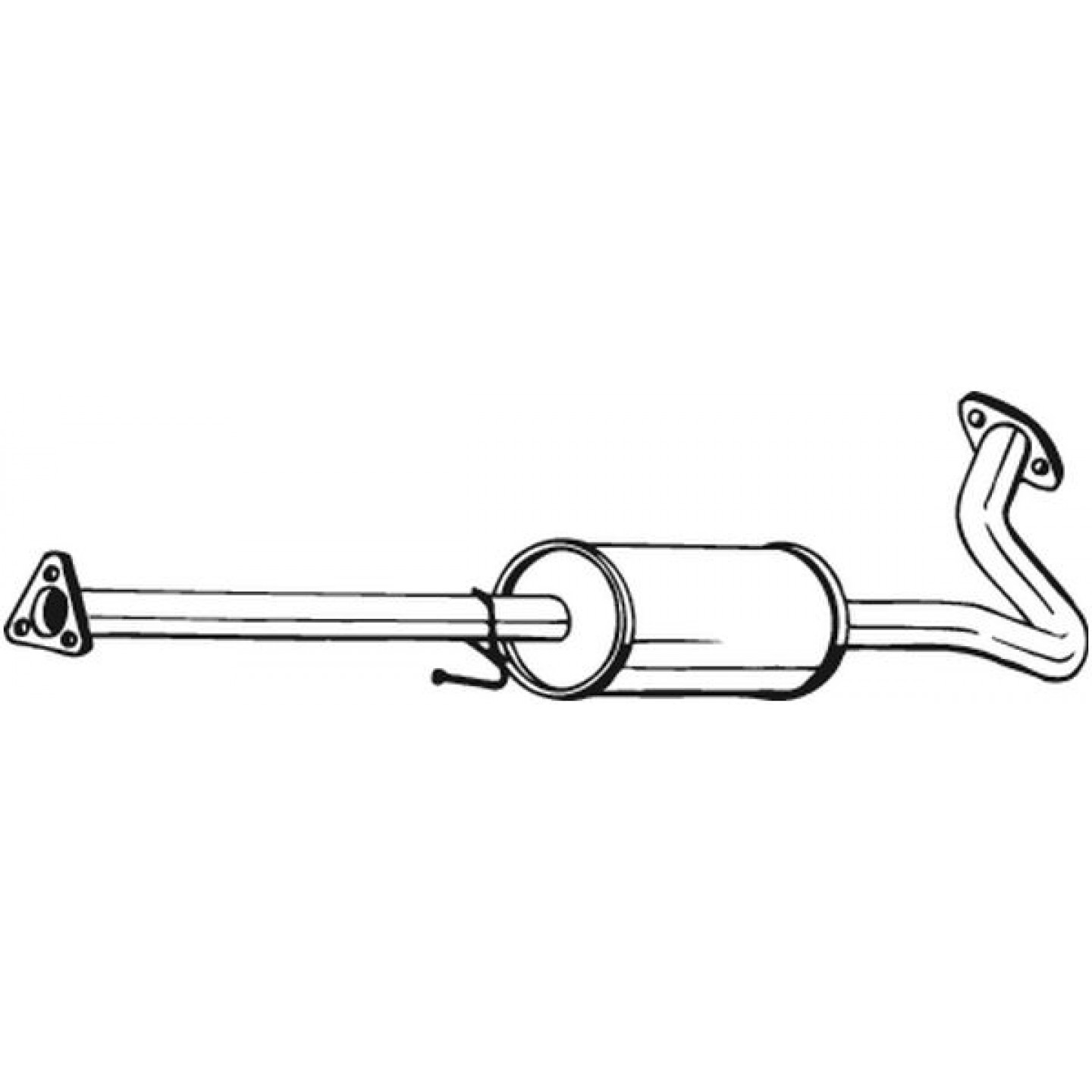 Tłumik środkowy BOSAL 278-127