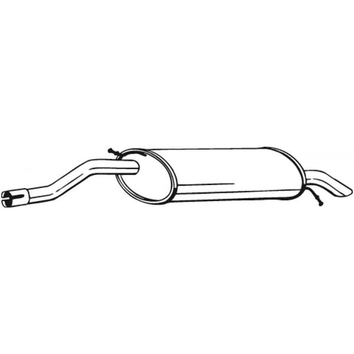 Einddemper BOSAL 278-527