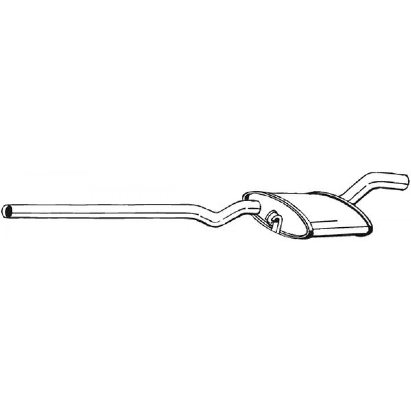 Middendemper BOSAL 282-599