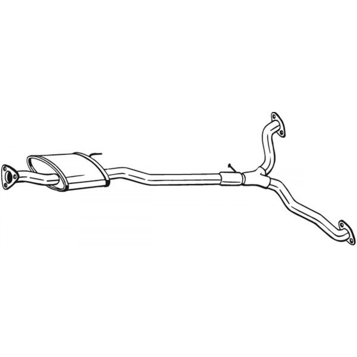 Middendemper BOSAL 285-387