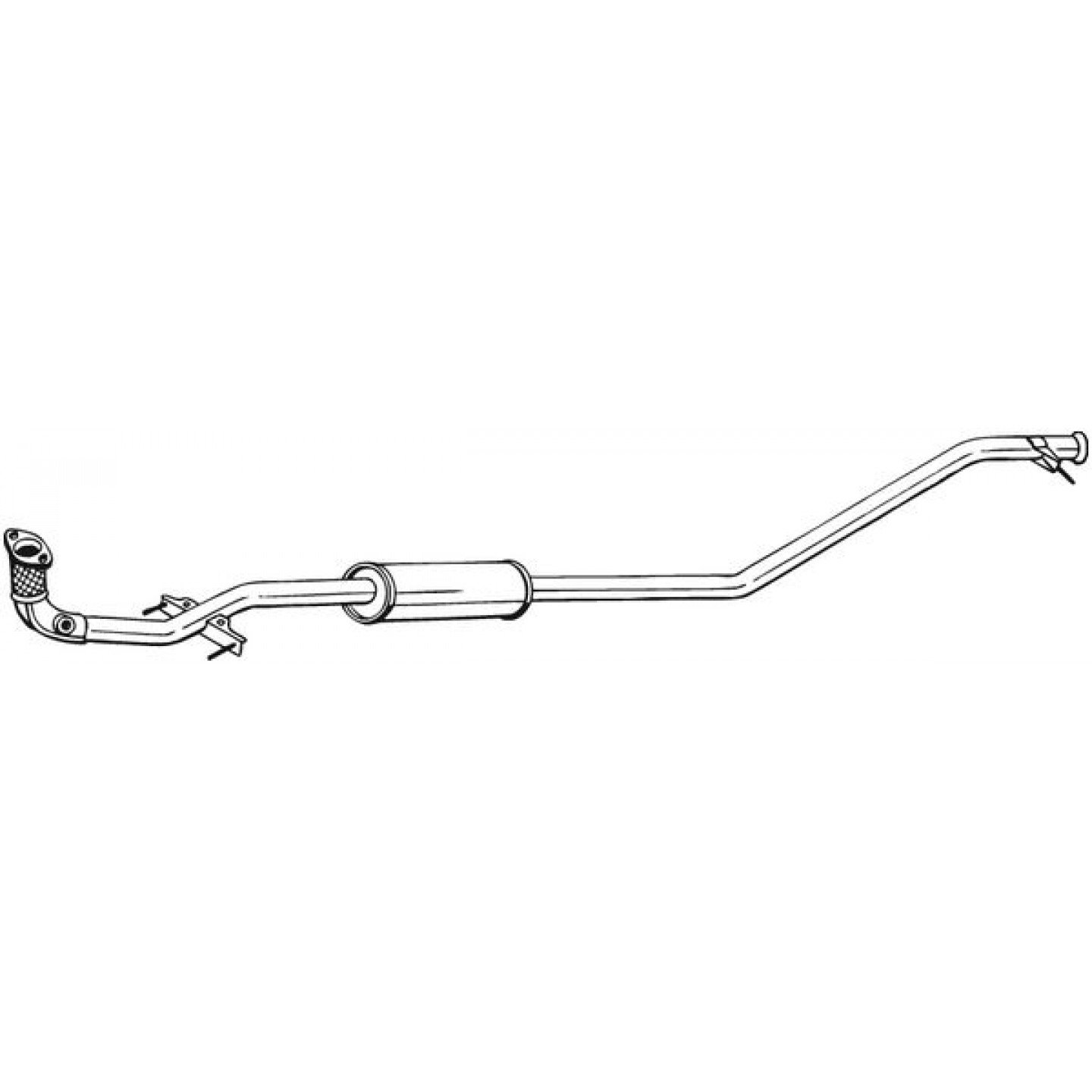 Vorschalldämpfer BOSAL 290-091