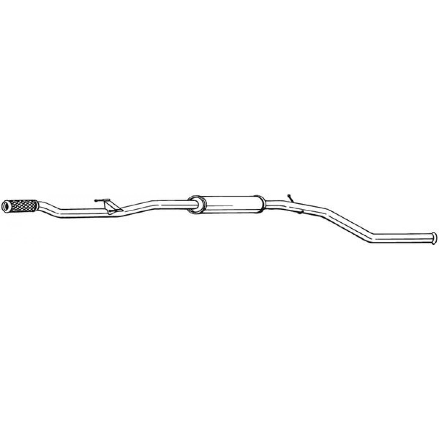 كاتم الصوت الأوسط BOSAL 295-087