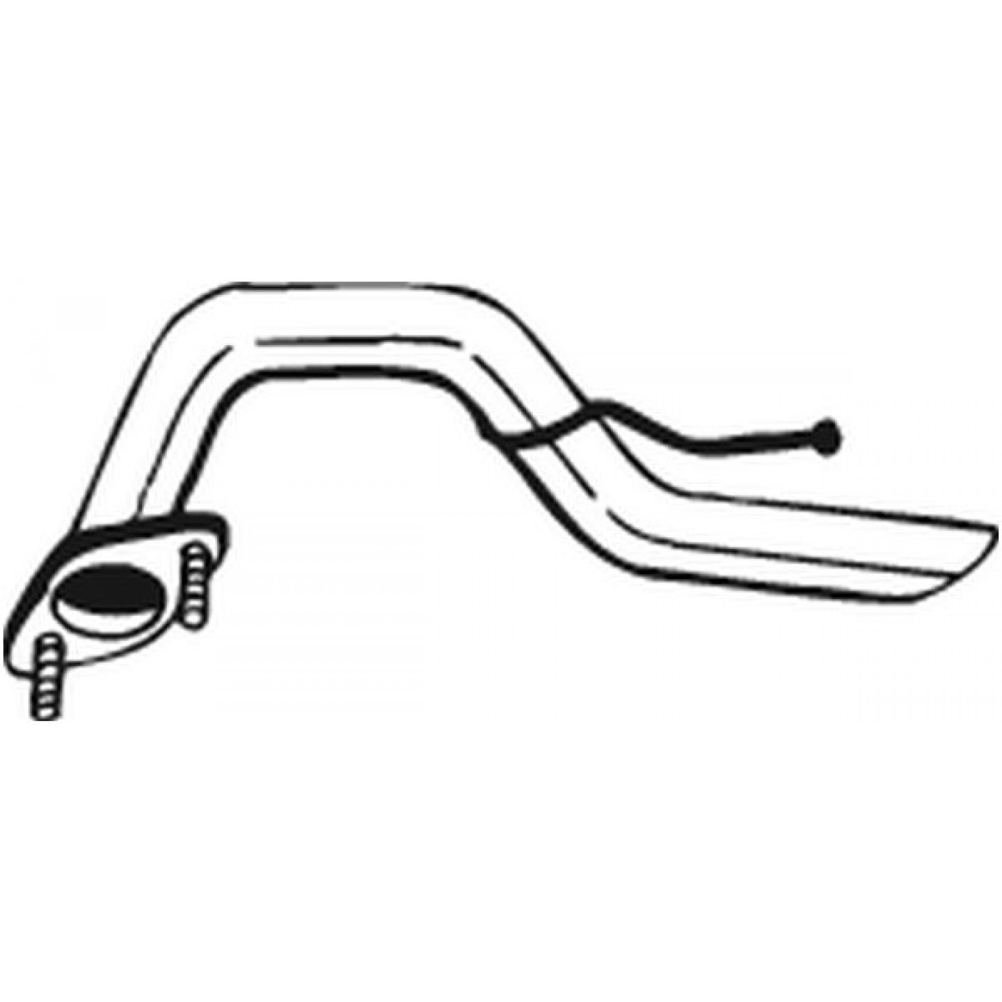 Rura wydechowa BOSAL 713-073