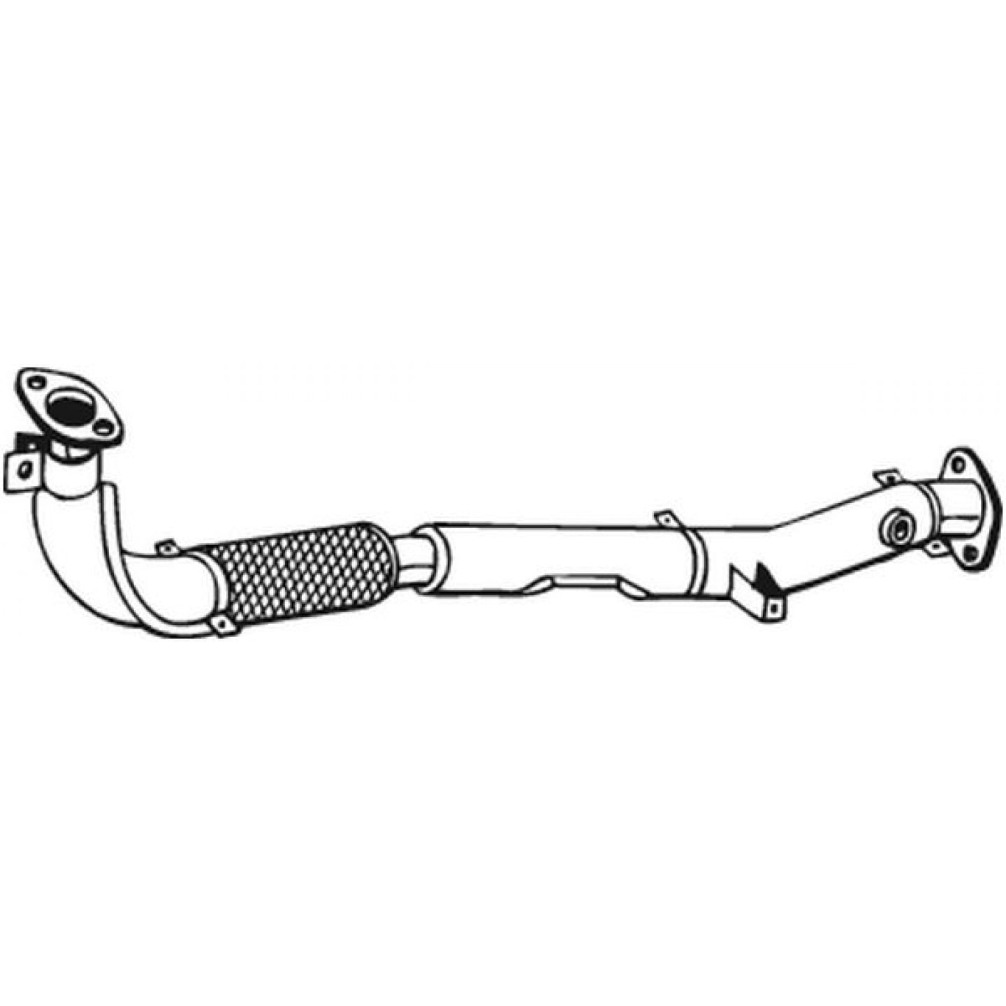 Rura wydechowa BOSAL 823-885
