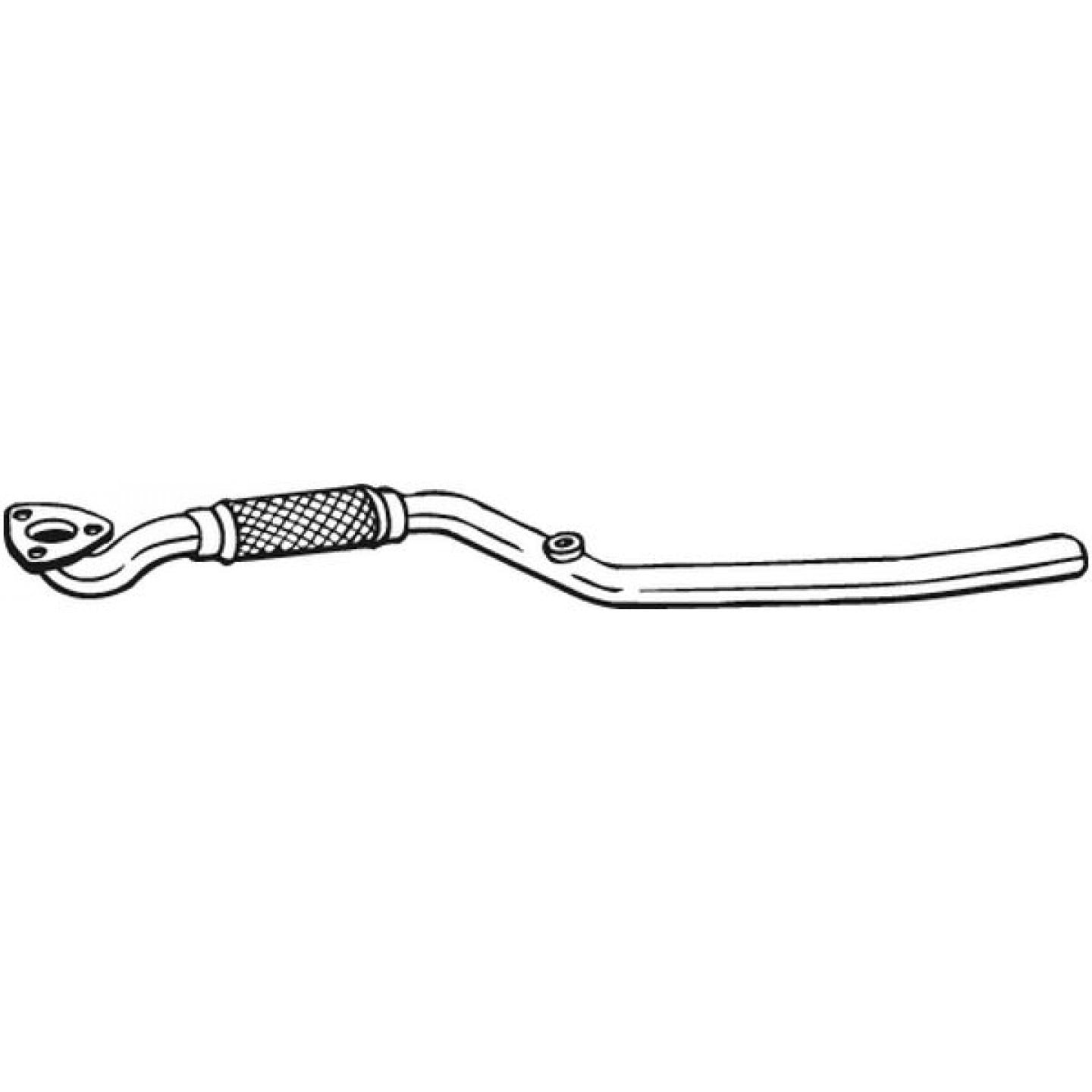 Udstødningsrør BOSAL 853-001
