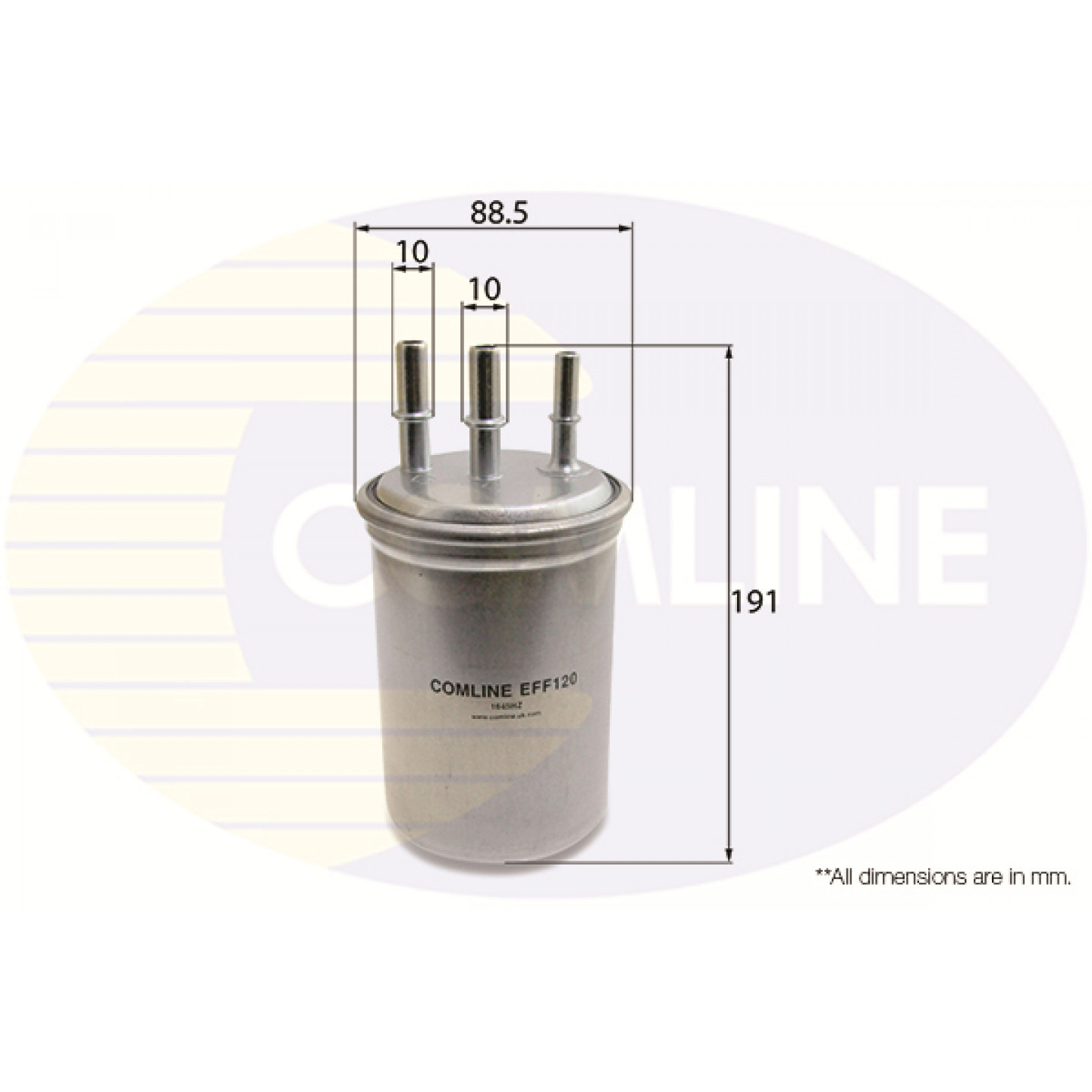 Filtro combustible COMLINE EFF120