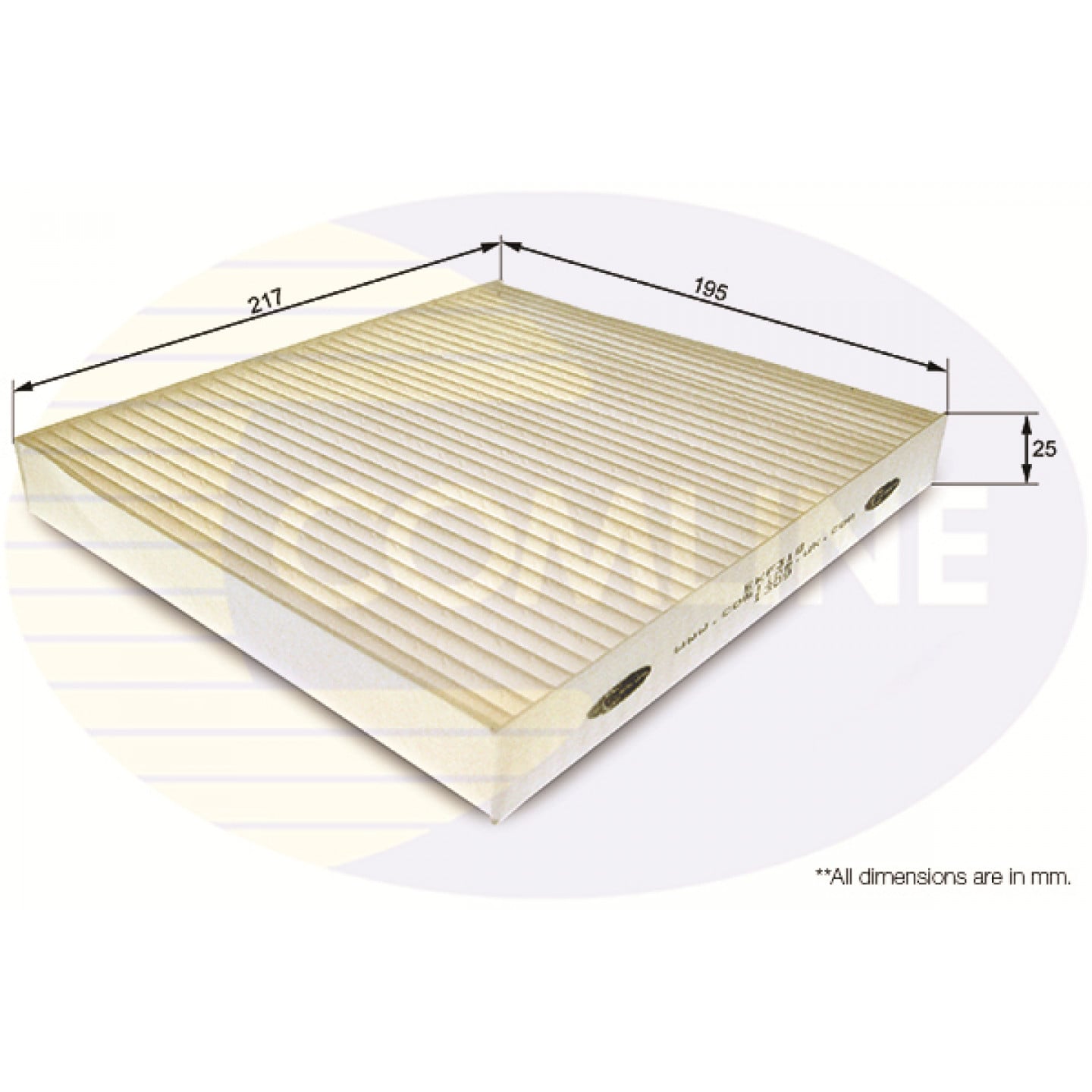 Filtro, aire habitáculo COMLINE EKF318