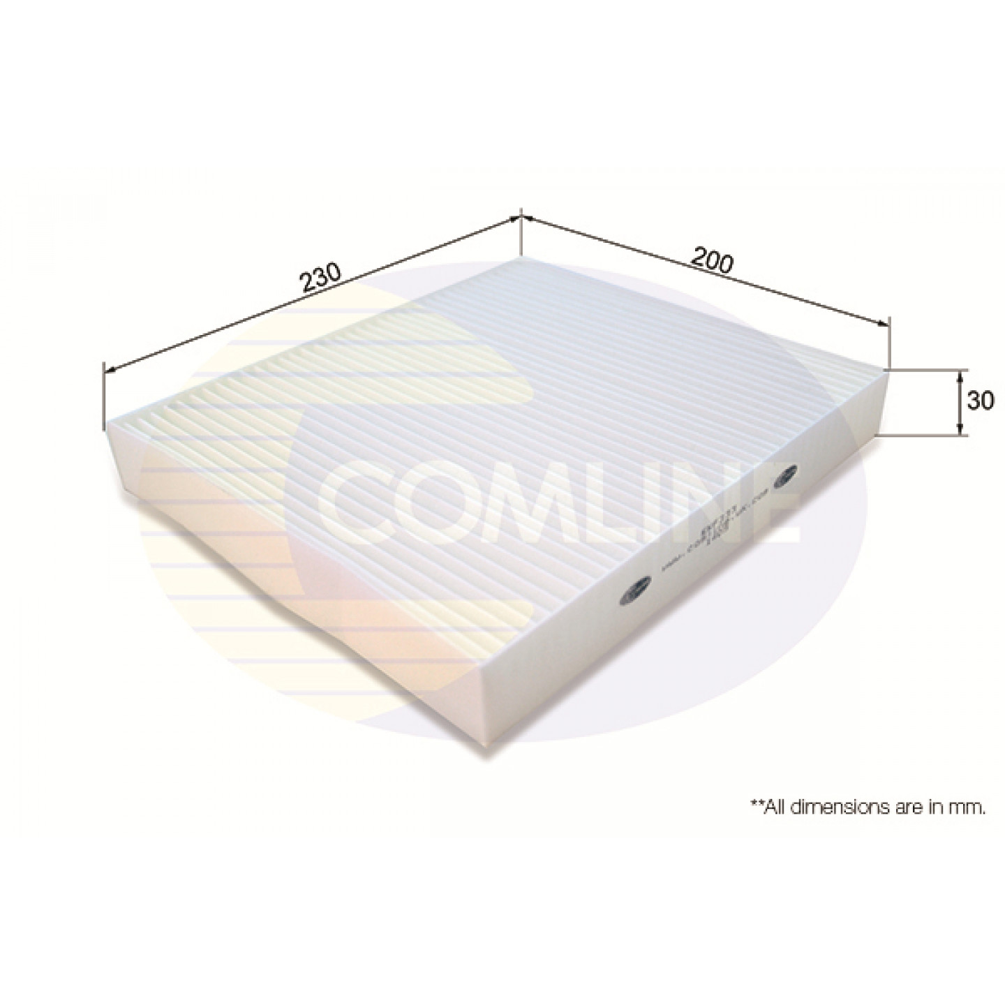 Filtro, aire habitáculo COMLINE EKF333
