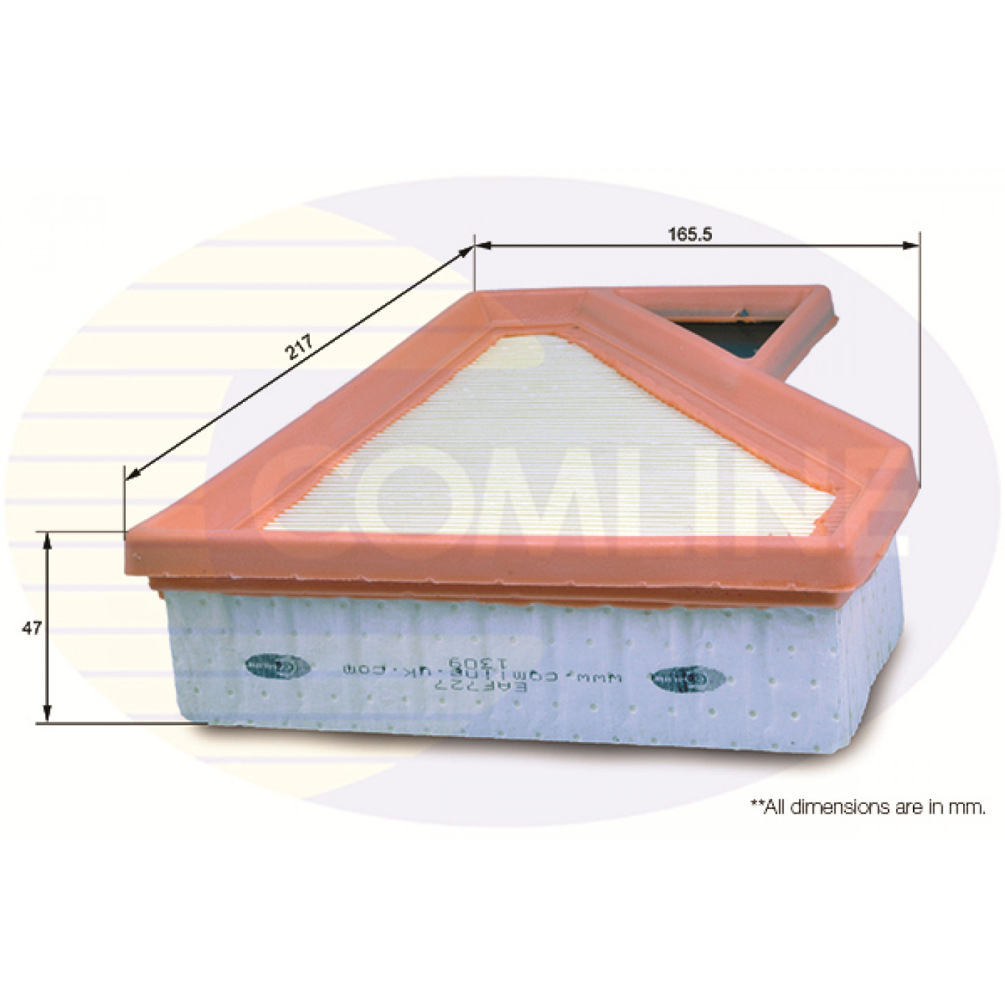 Luftfilter COMLINE EAF727