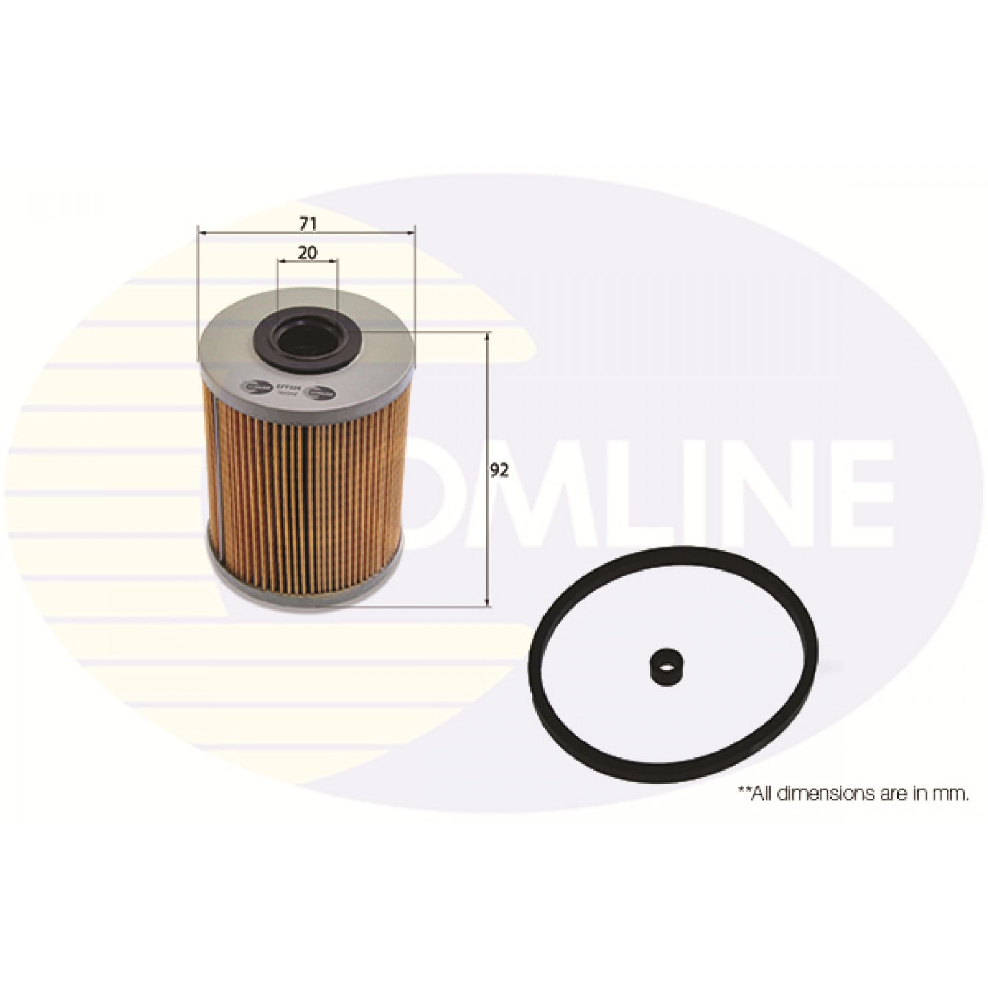 Filtro combustible COMLINE EFF026