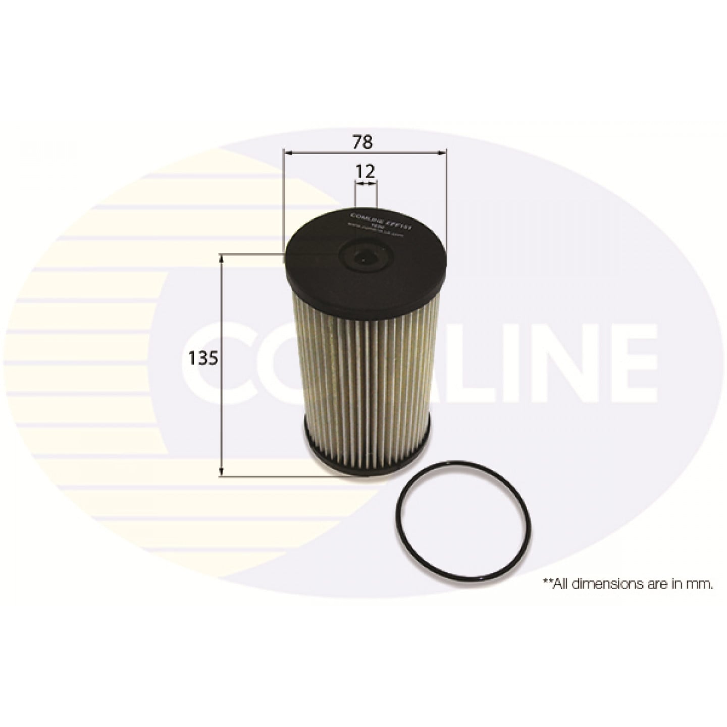 Filtro combustible COMLINE EFF151
