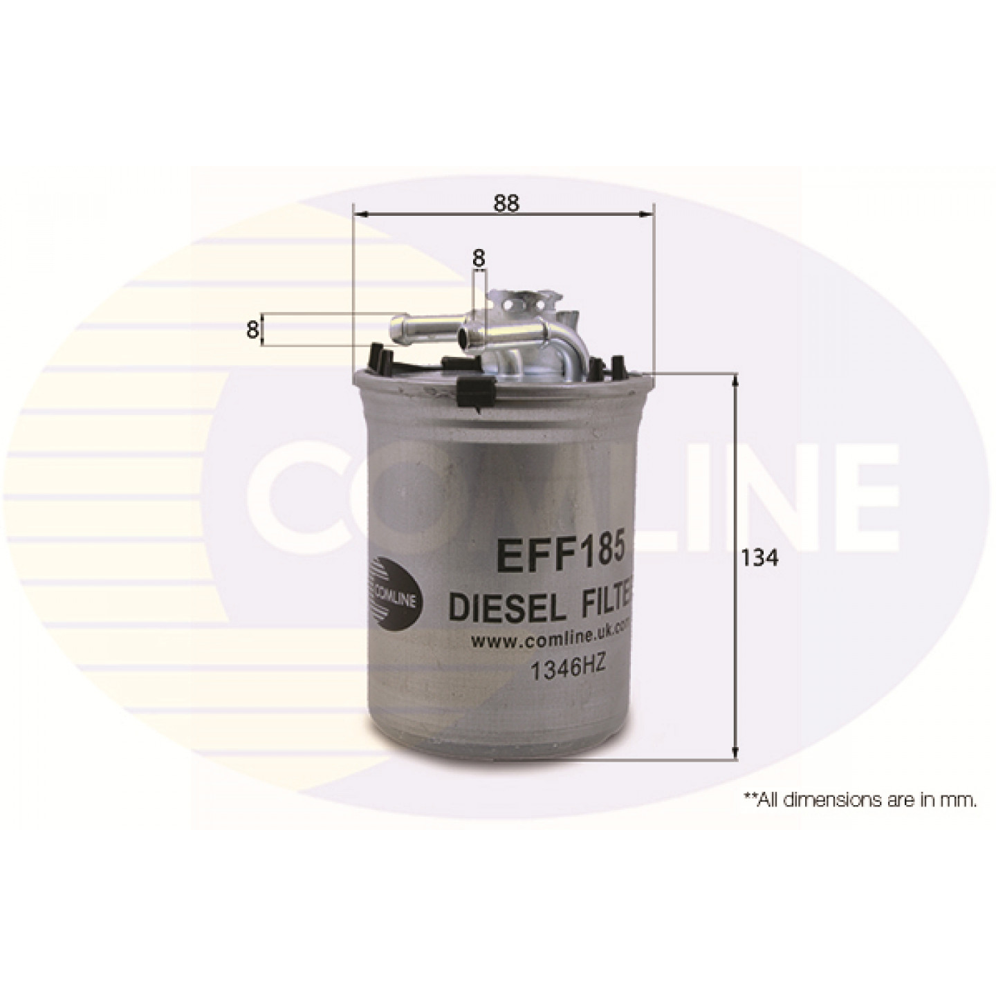 Filtro combustible COMLINE EFF185